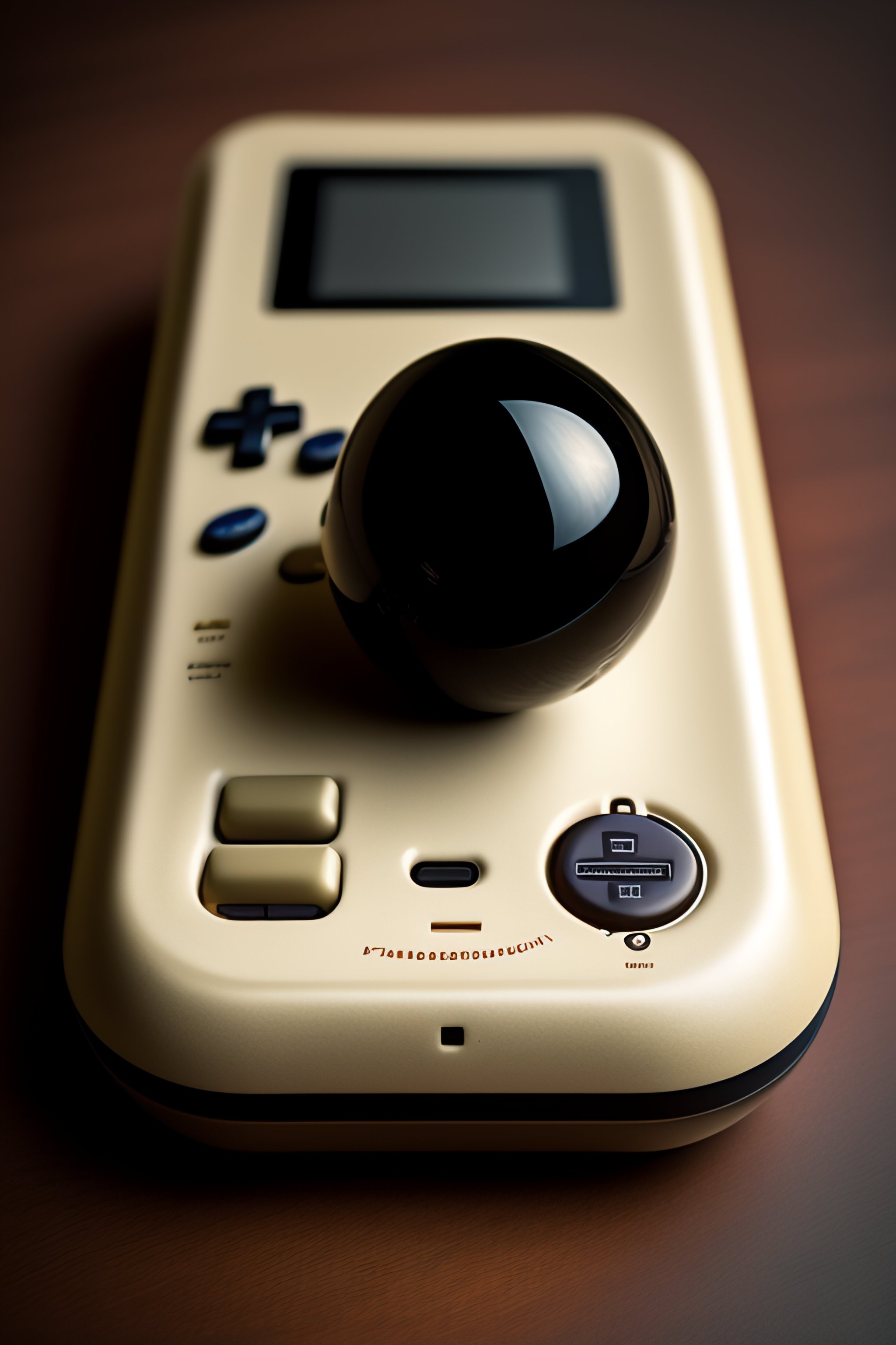 Lexica Game Boy trackball peripheral, picture, made at modern world