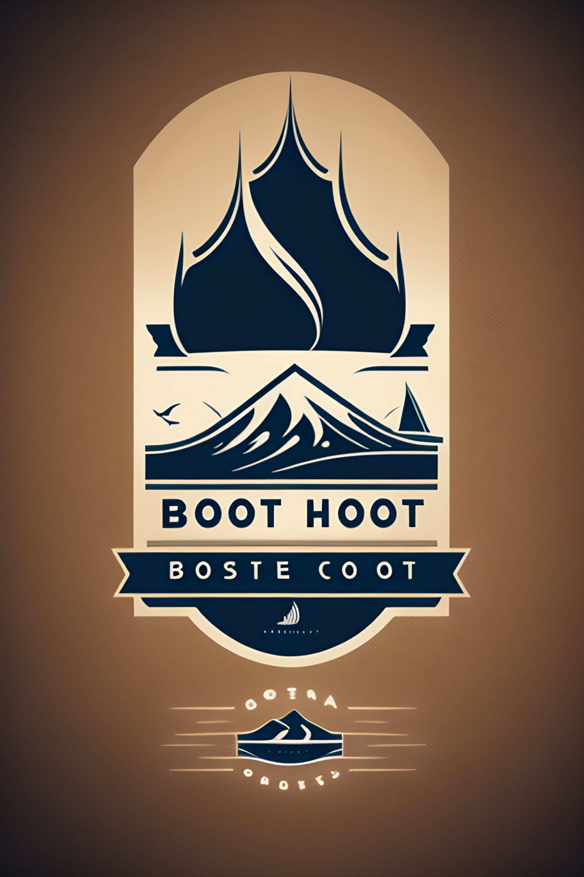 Lexica Create a minimalist logo design for a nautical clothing brand