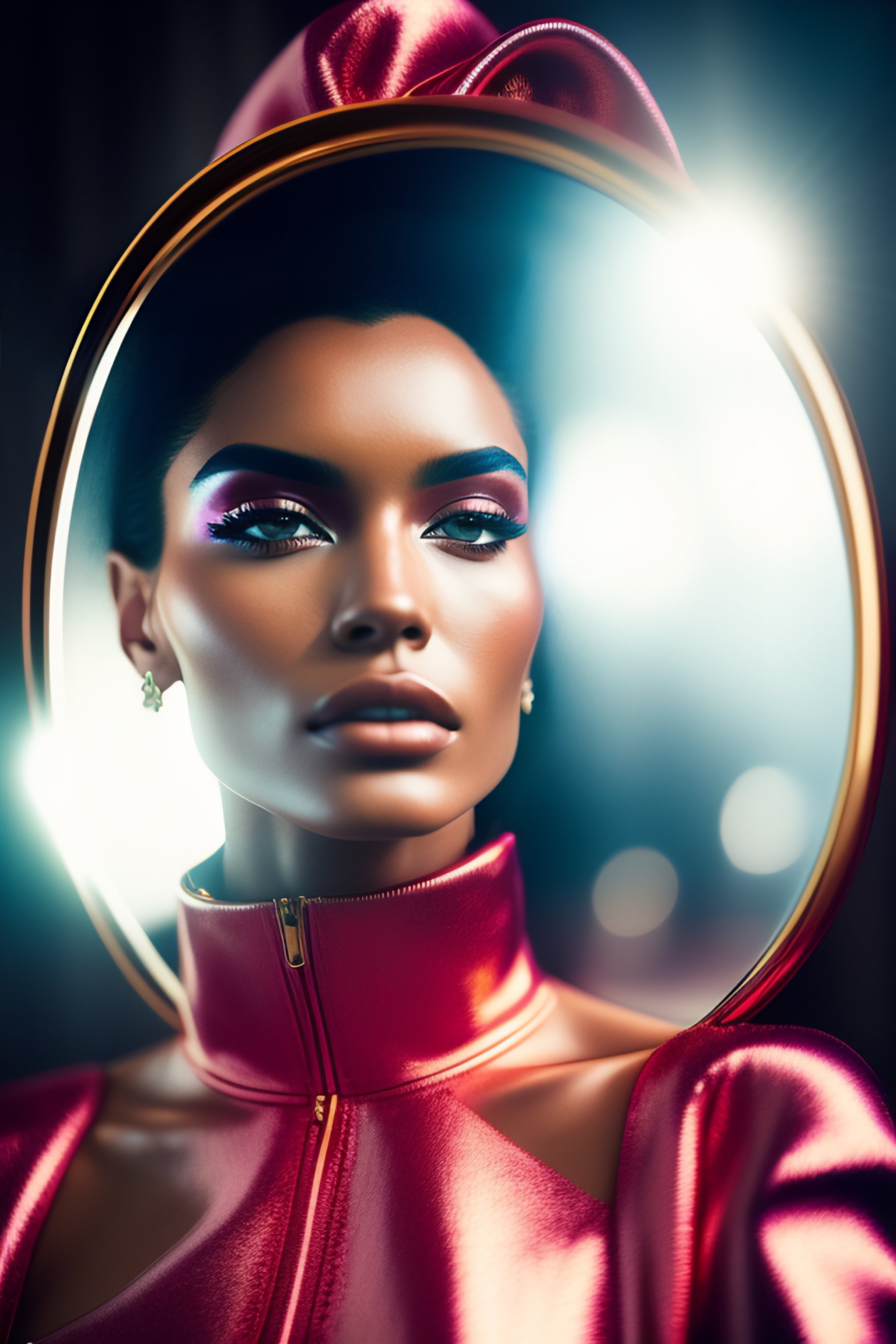 Lexica - Ultra high definition! realistic! fashion magazine marc jacobs  photo shoot , futuristic fashion , most beautiful faces in the world ,  female