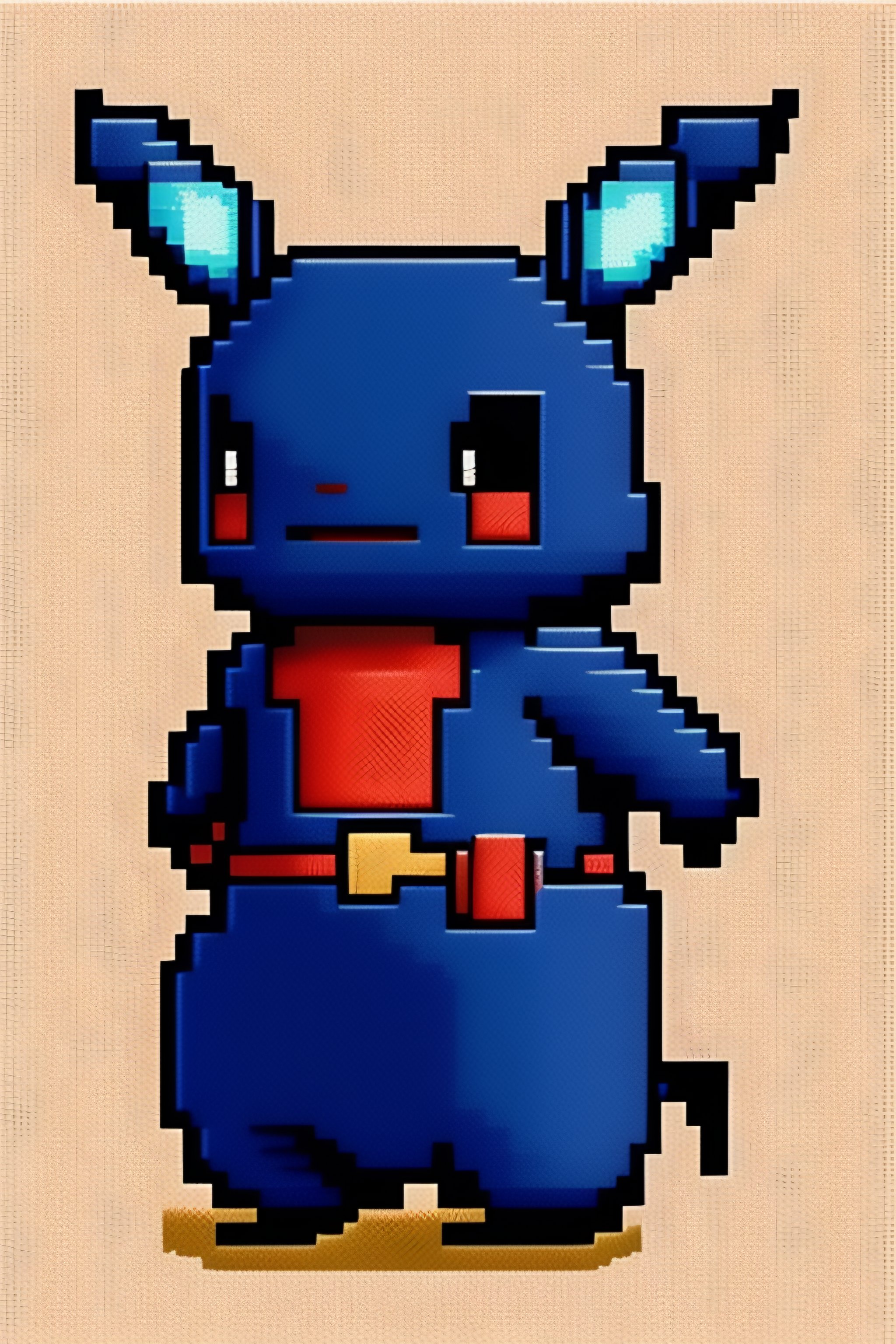 Lexica - Detailed pokemon, 8 bits, pixel art,