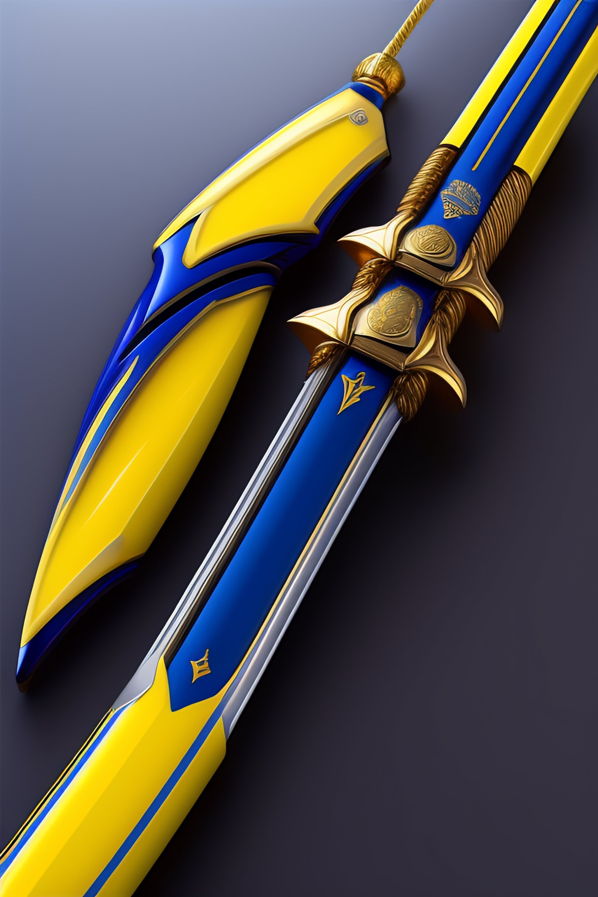 futuristic sword concept