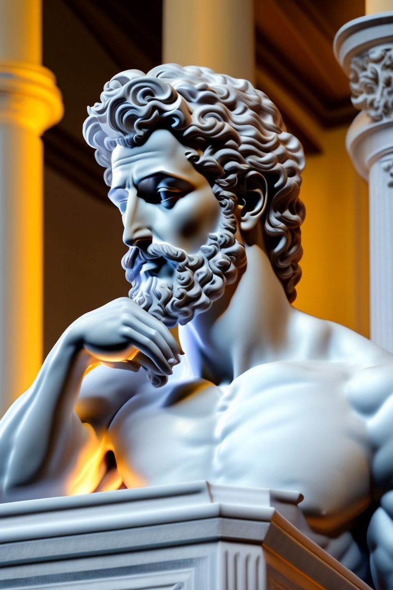 Lexica - Marcus Aurelius, hard lighting, hyperrealistic, photorealistic ...