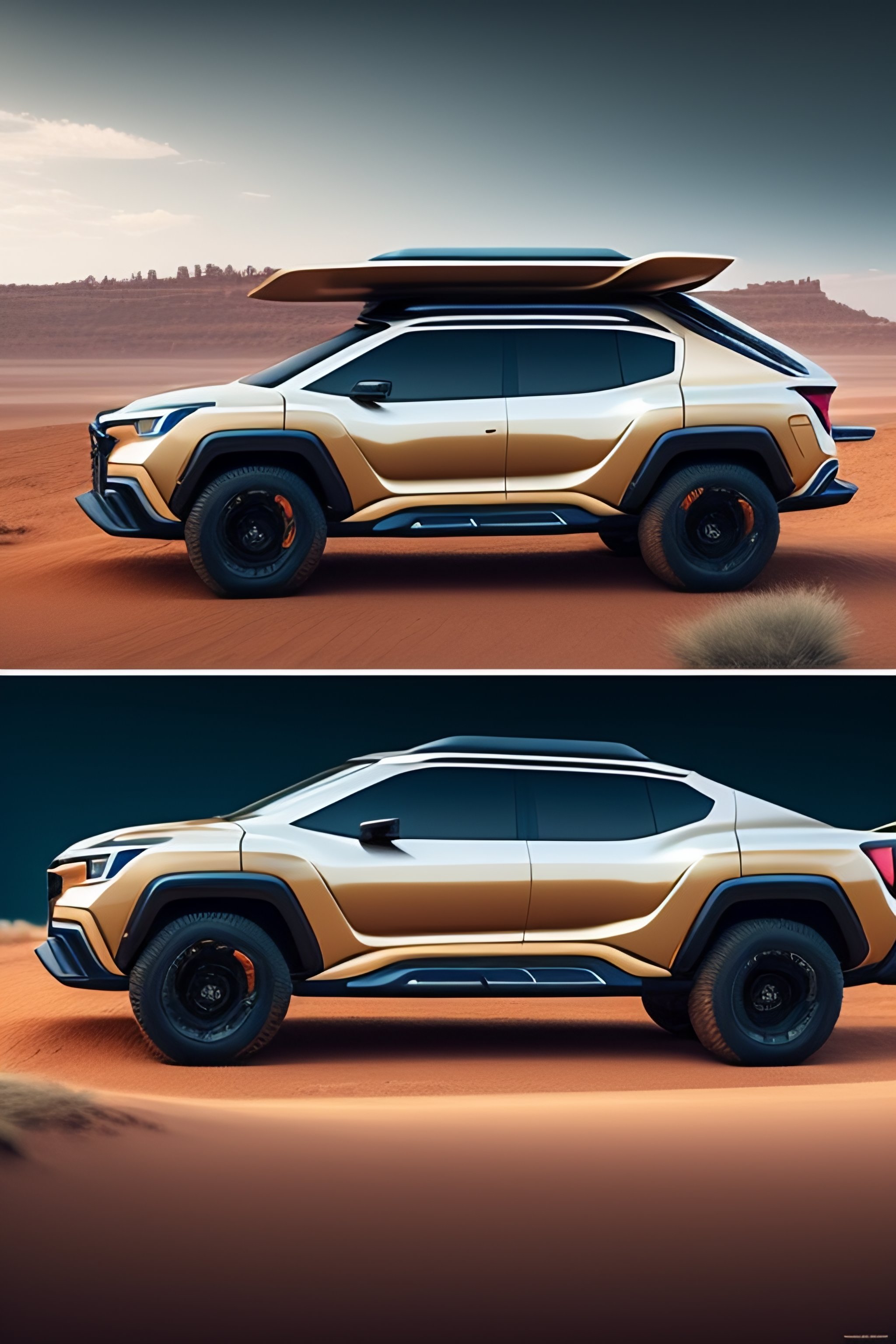 Lexica Realistic concept for new 2024 subaru truck