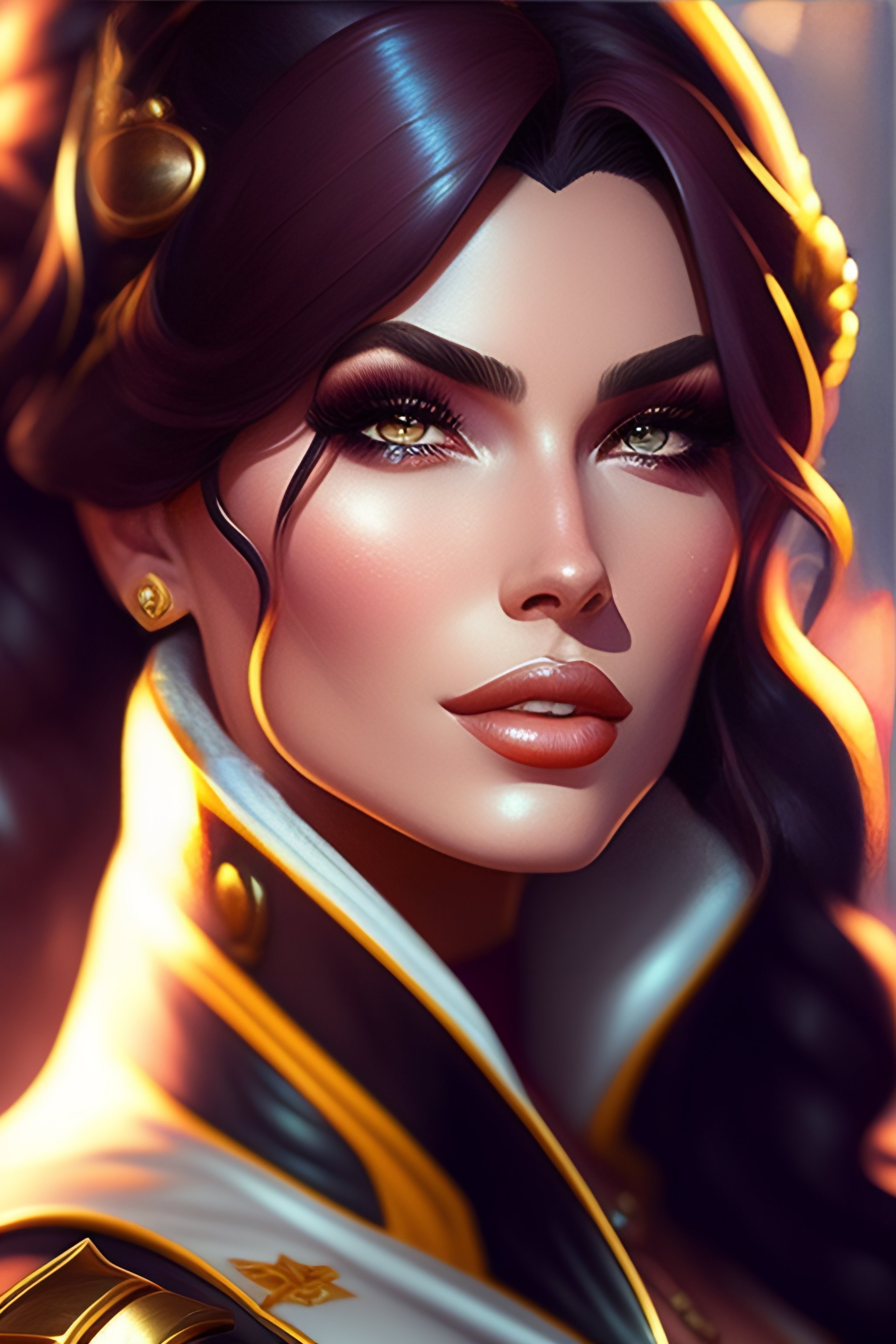 Lexica - Portrait of Caitlyn from League of Legends, by Fortiche Studio ...