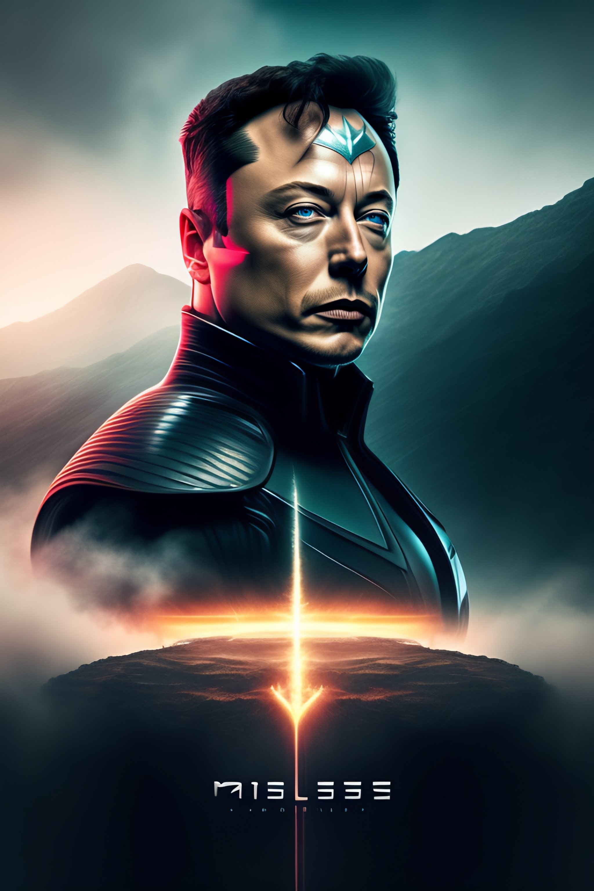 Lexica - Elon Musk as an evil cyborg