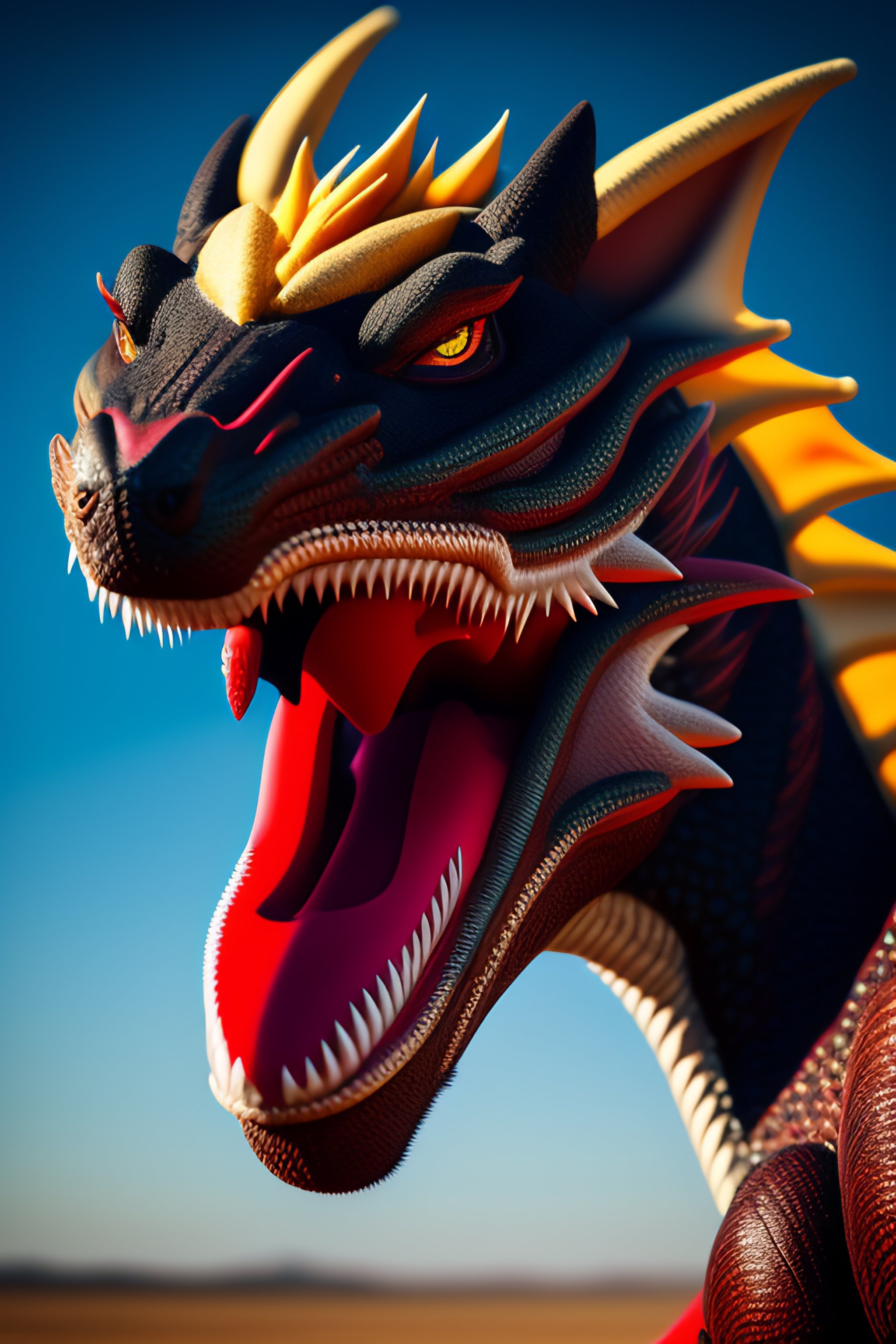 Lexica - A fierce dragon