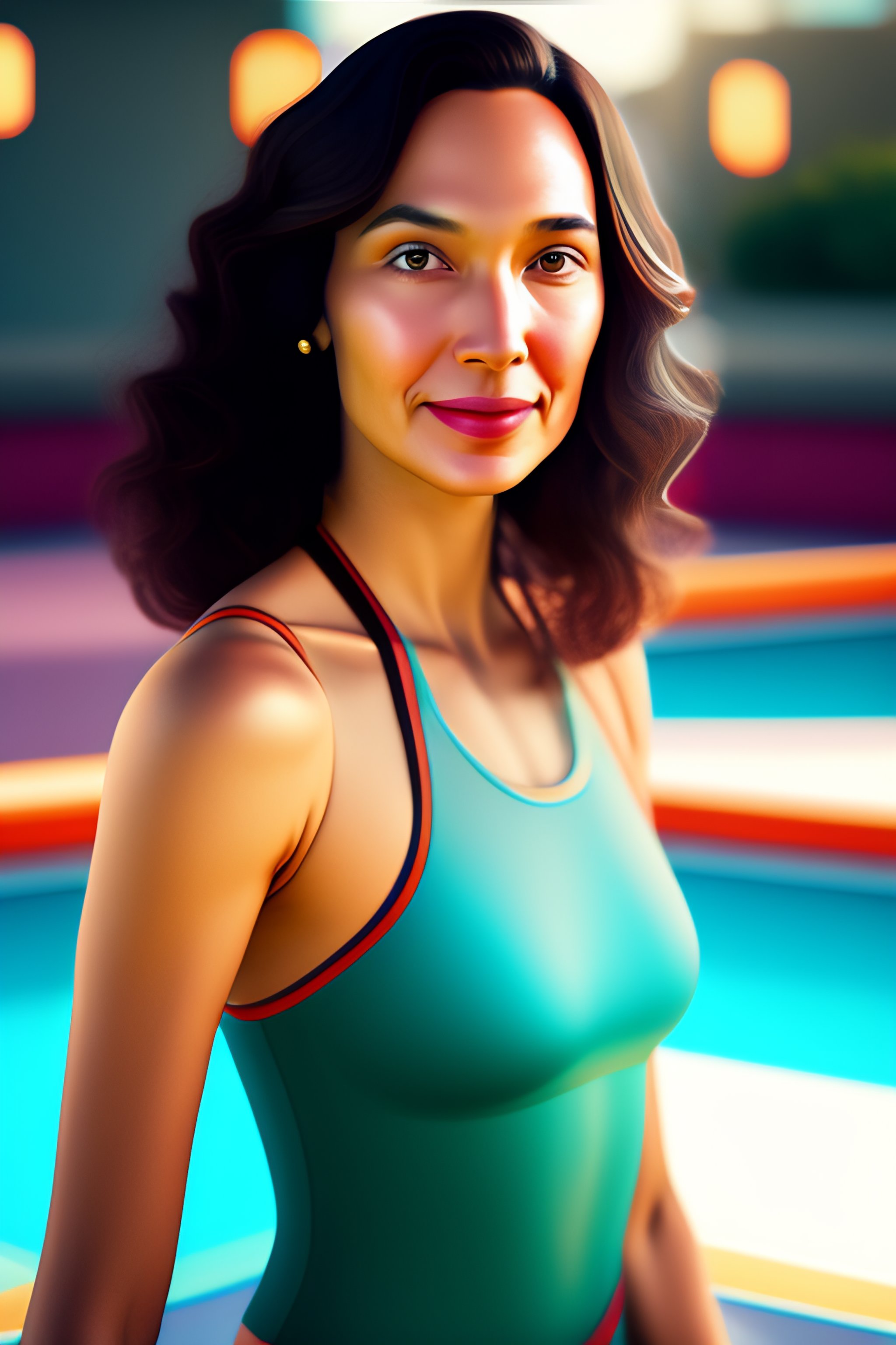 Lexica - Quality: Gal gadot, bokeh, anime screencap, illustration ...