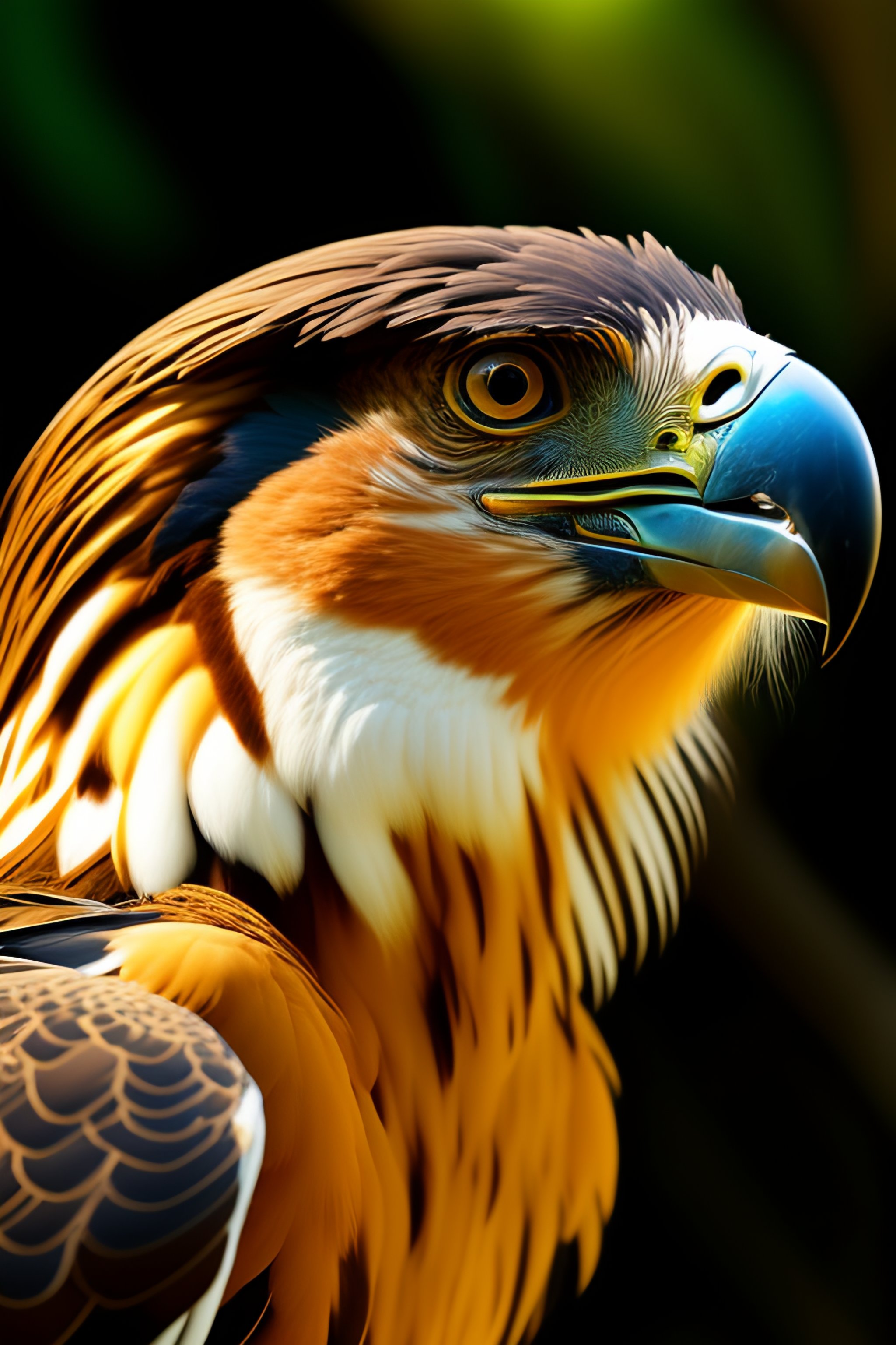 Lexica - Philippine eagle flying