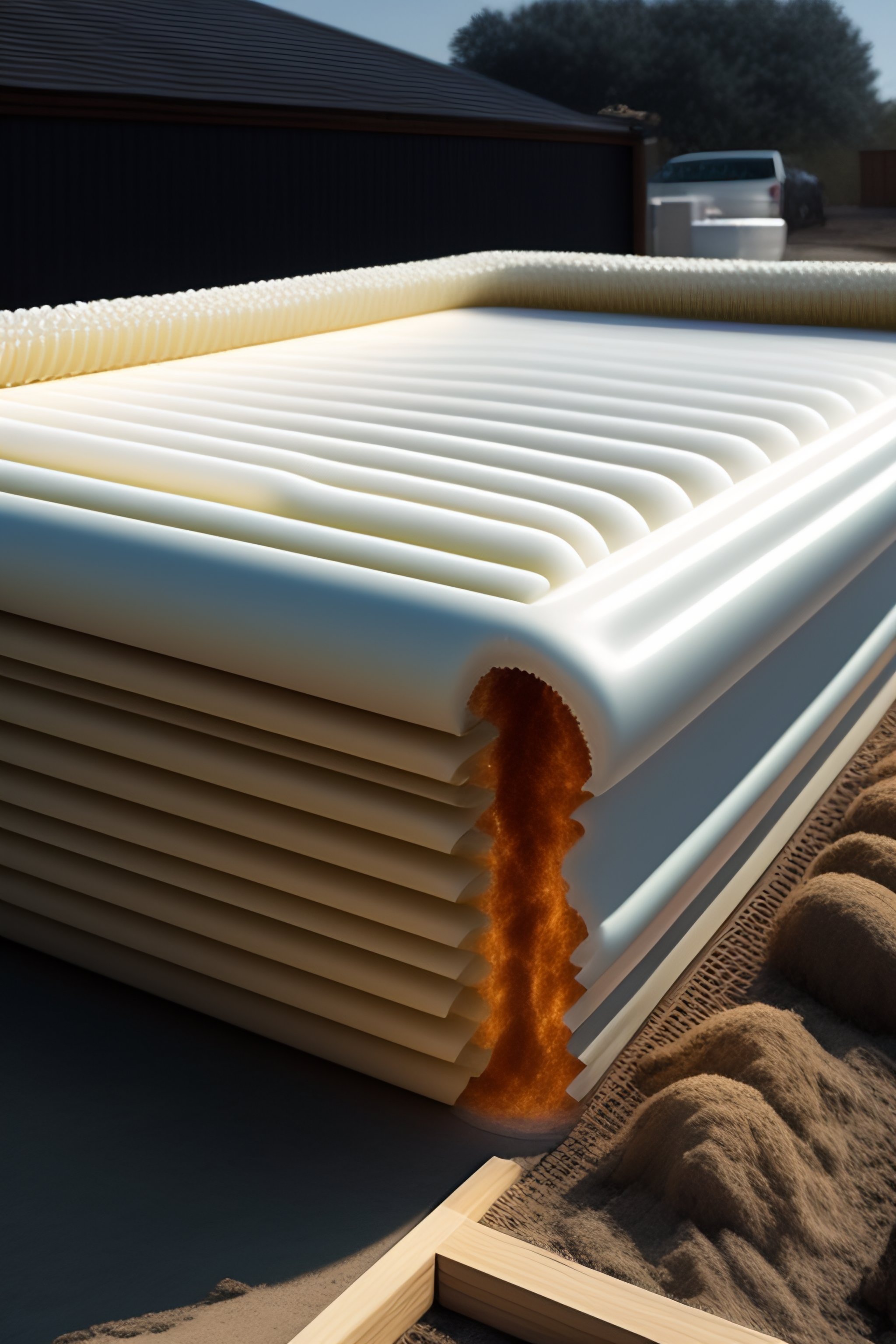 Lexica - Installer placing thermal insulation