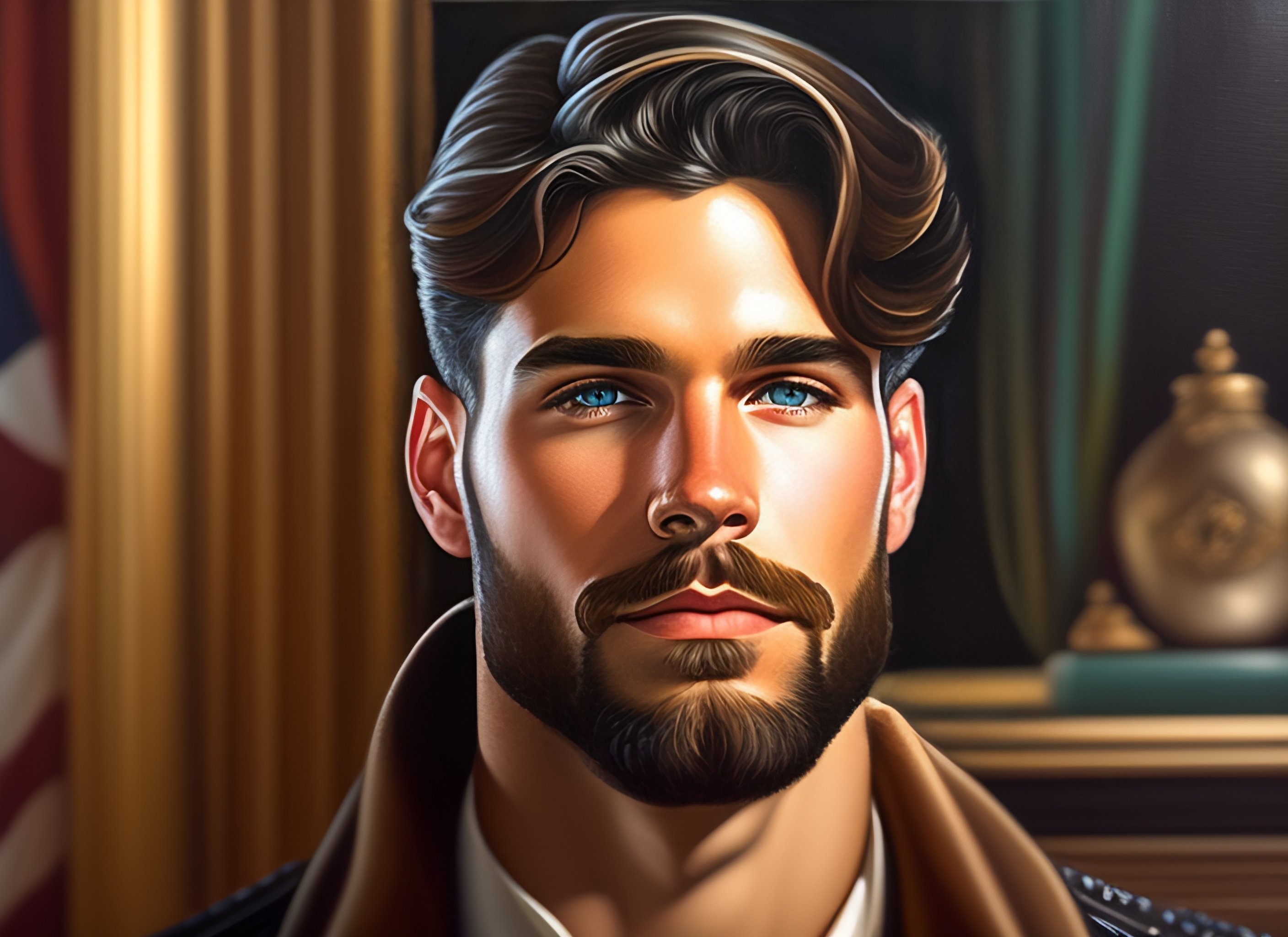 Lexica - Oil portrait of kevin keller, intricate, elegant, highly ...