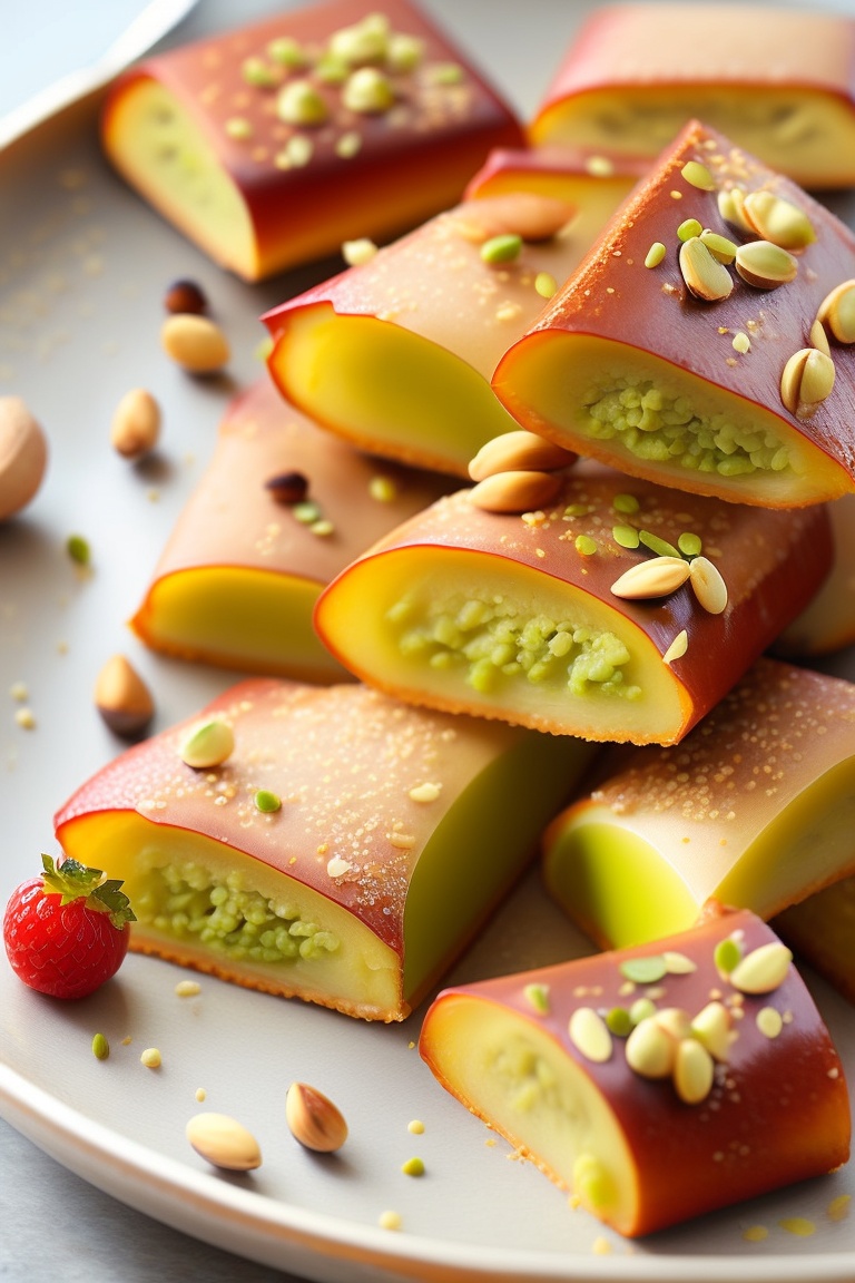 Lexica Pistachio Brittle 1/2 cup shelled pistachios, coarsely chopped