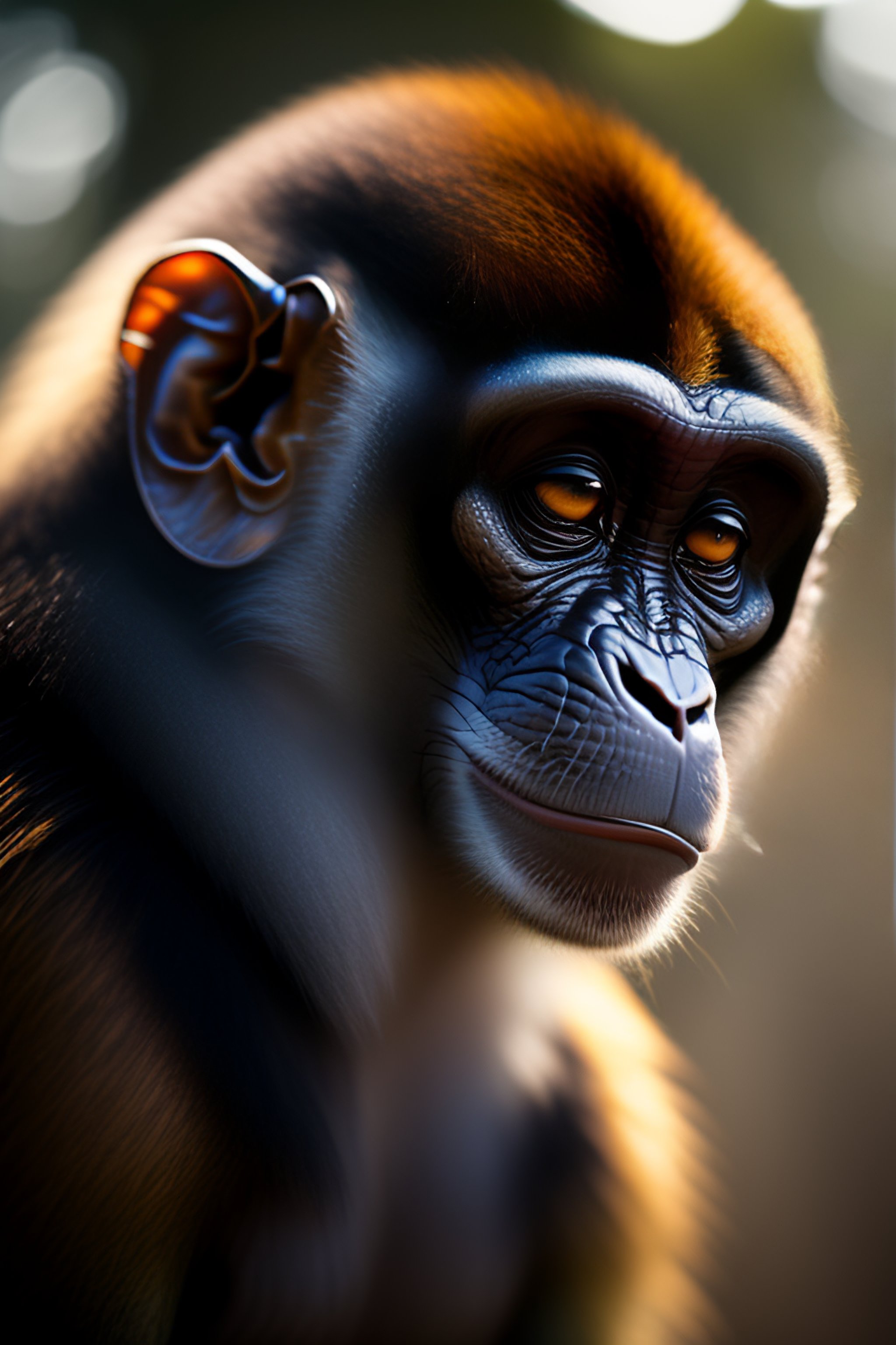 Lexica - Monkey Armored , Realistic , detailed