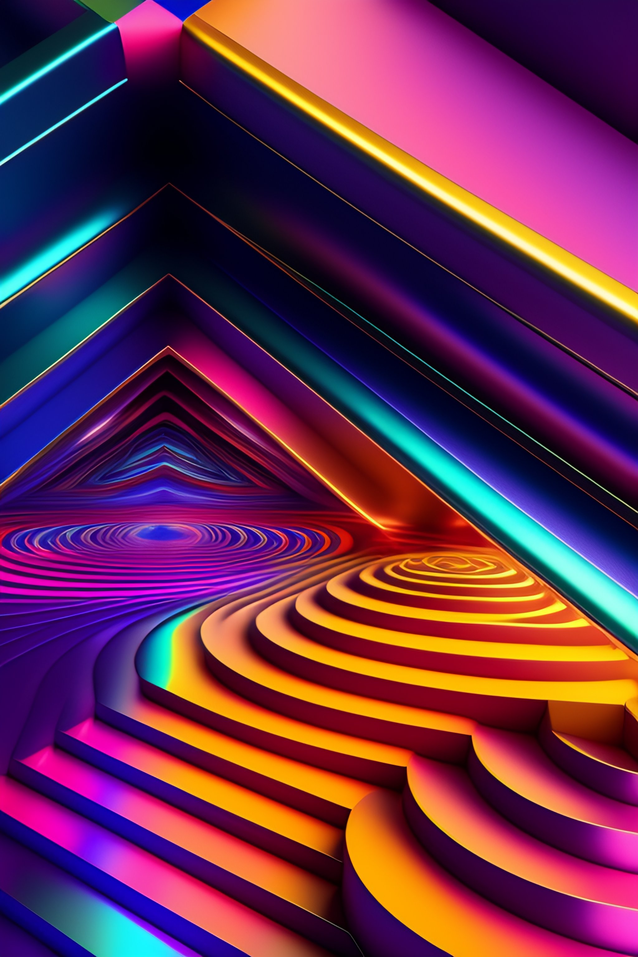 Lexica - The most psychedelic geometric patterns imaginable, intricate