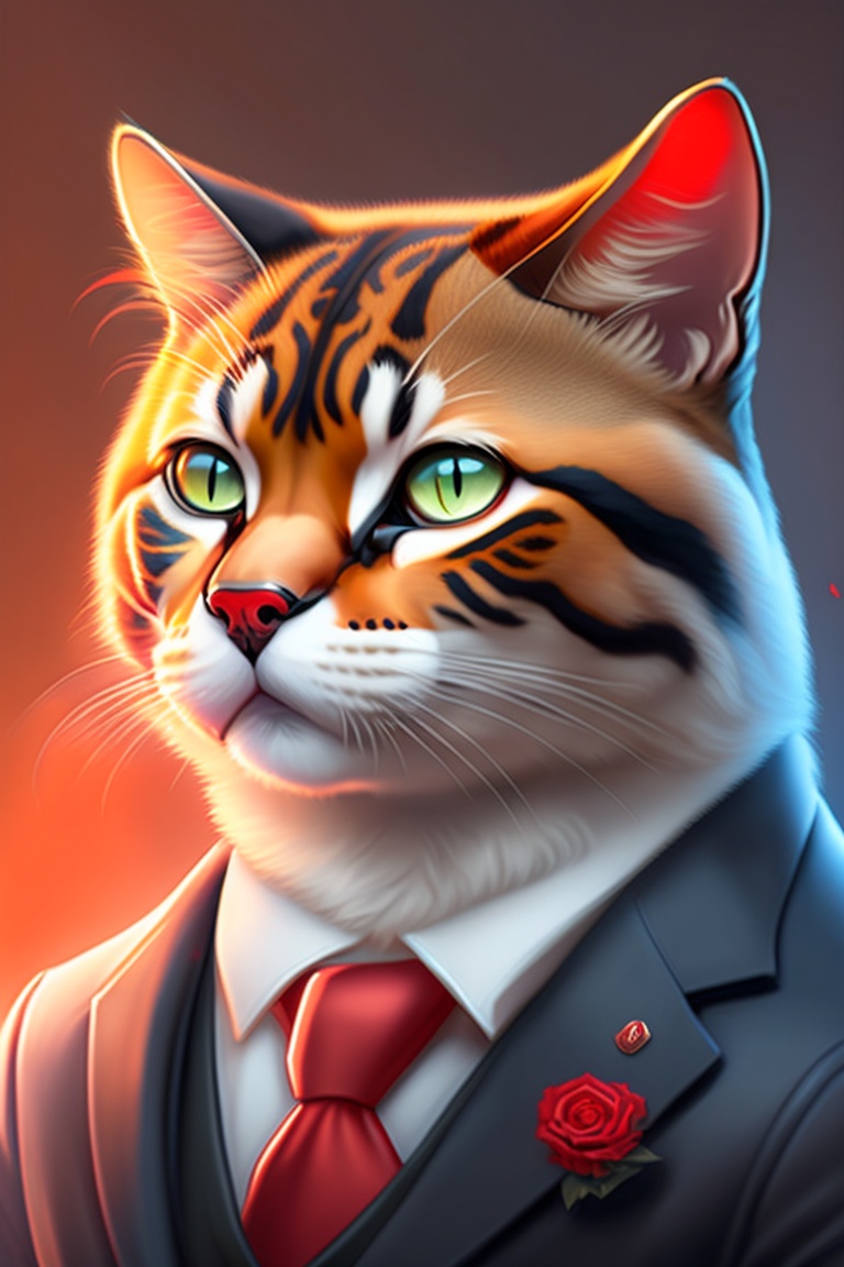 Lexica - A portrait of the head of a business professional ...