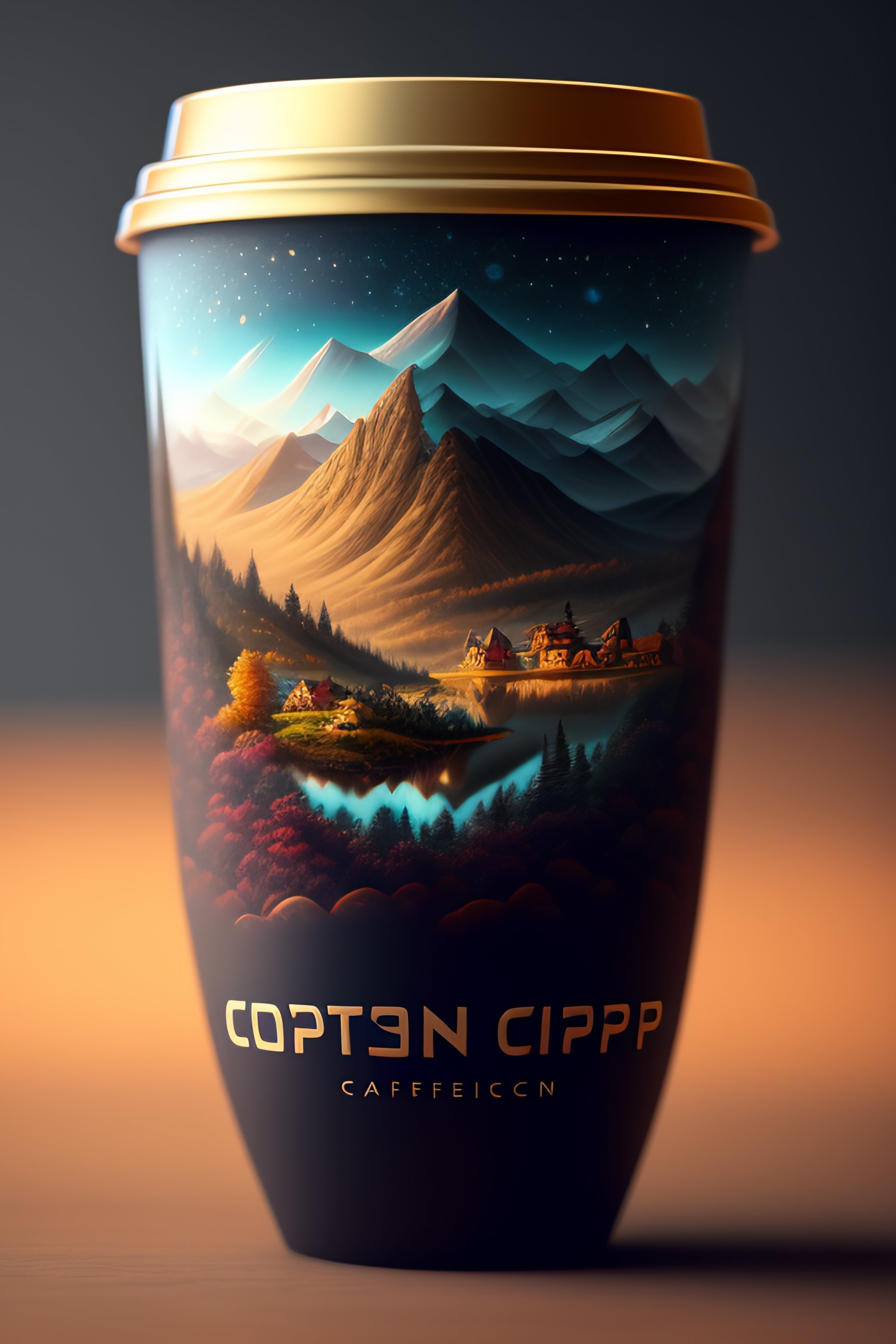 ArtStation - cup art