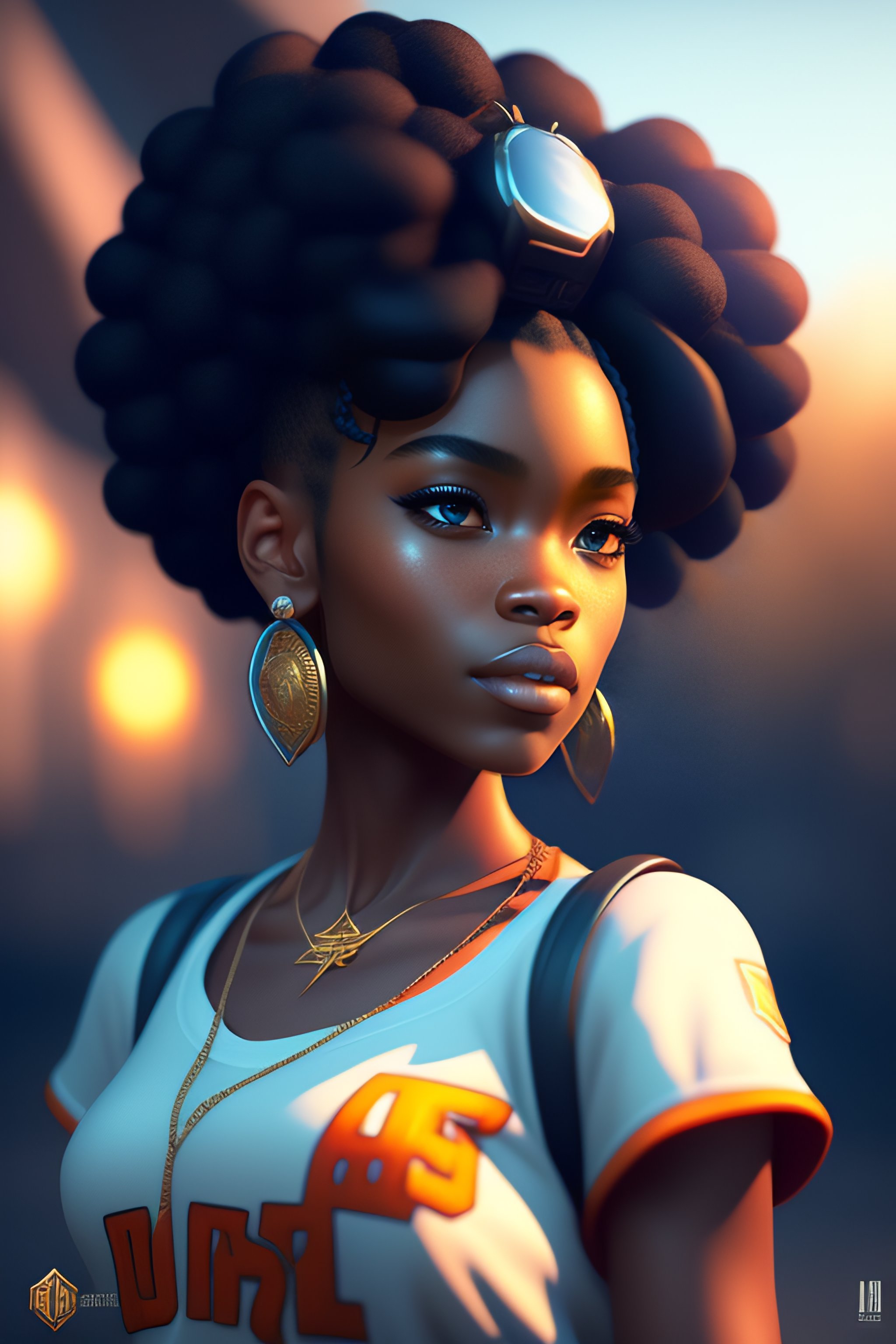 Lexica A Black Girl As Fantasy Personification Of Hiphop Character Design 9 0 S Inspired 9986