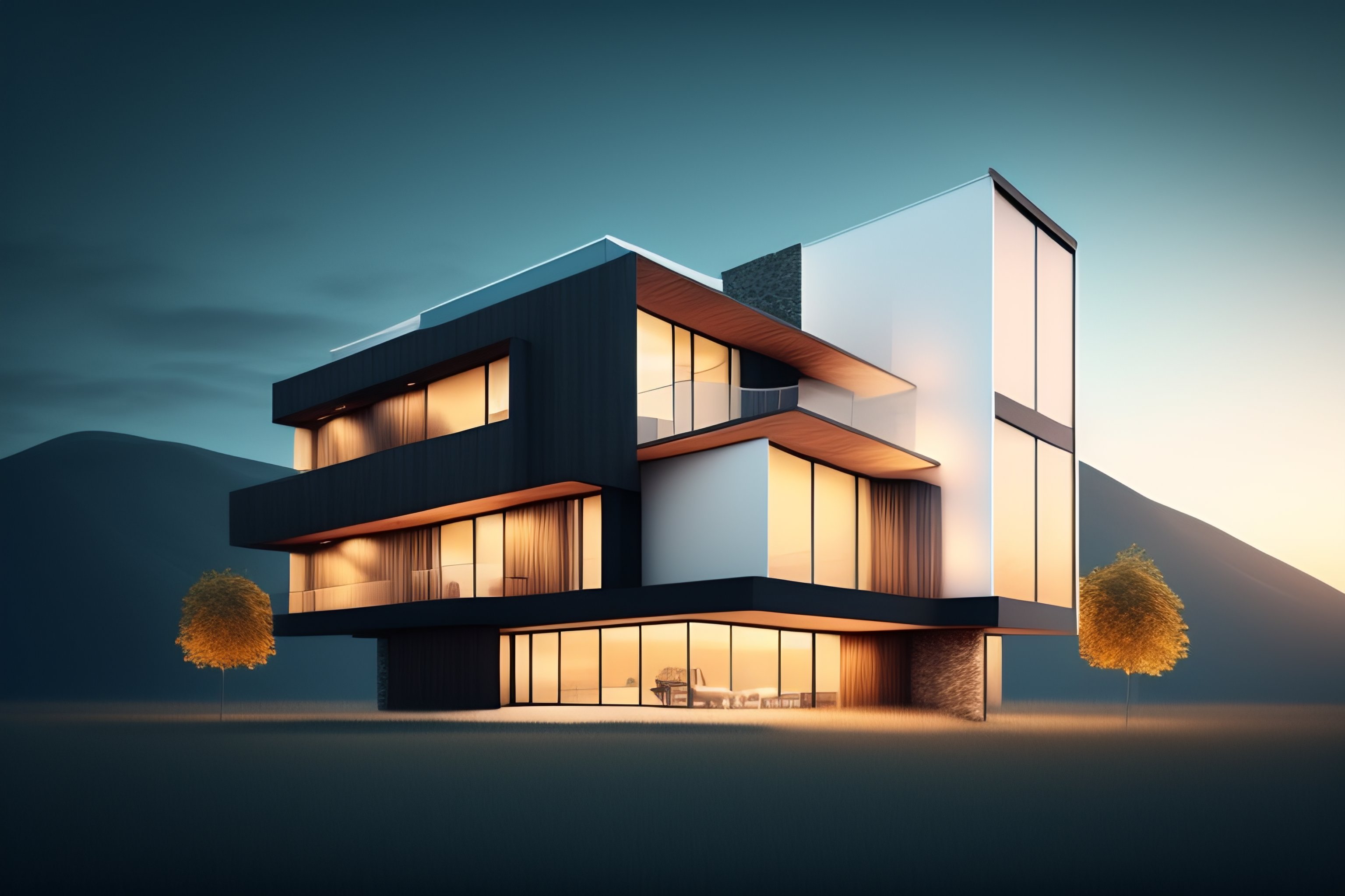 Lexica - Webpage background hero image for real estate company modern ...
