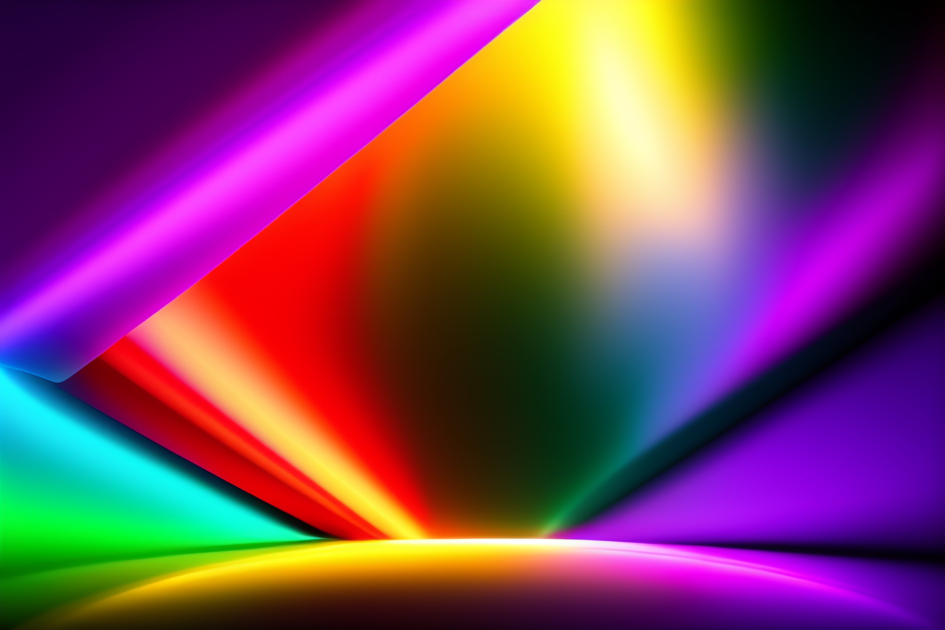 Lexica - Holographic background, minimalist, light