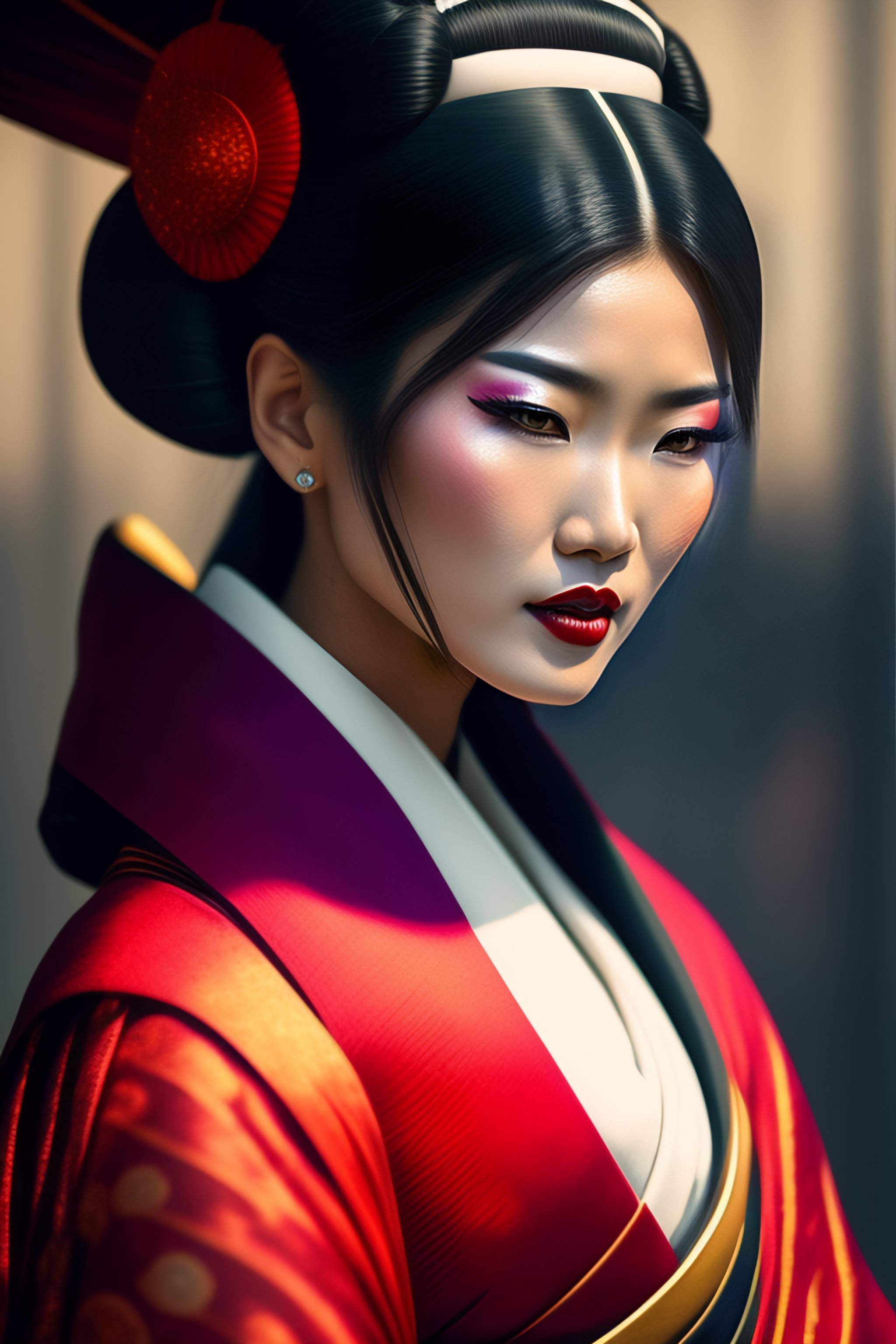 Lexica - Geisha ninja girl