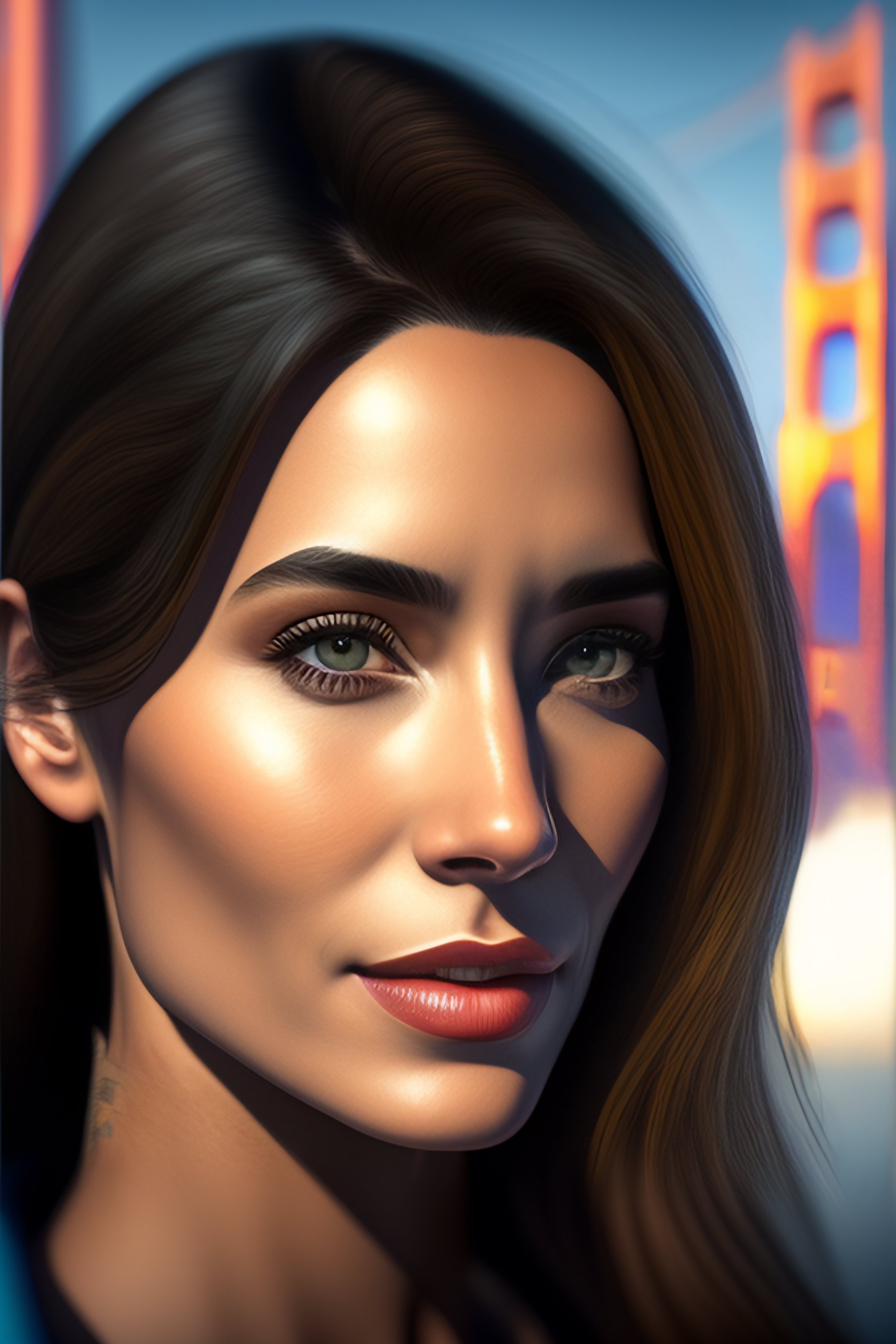 Lexica - Woman, from California, in San Francisco, photorealistic, 4k