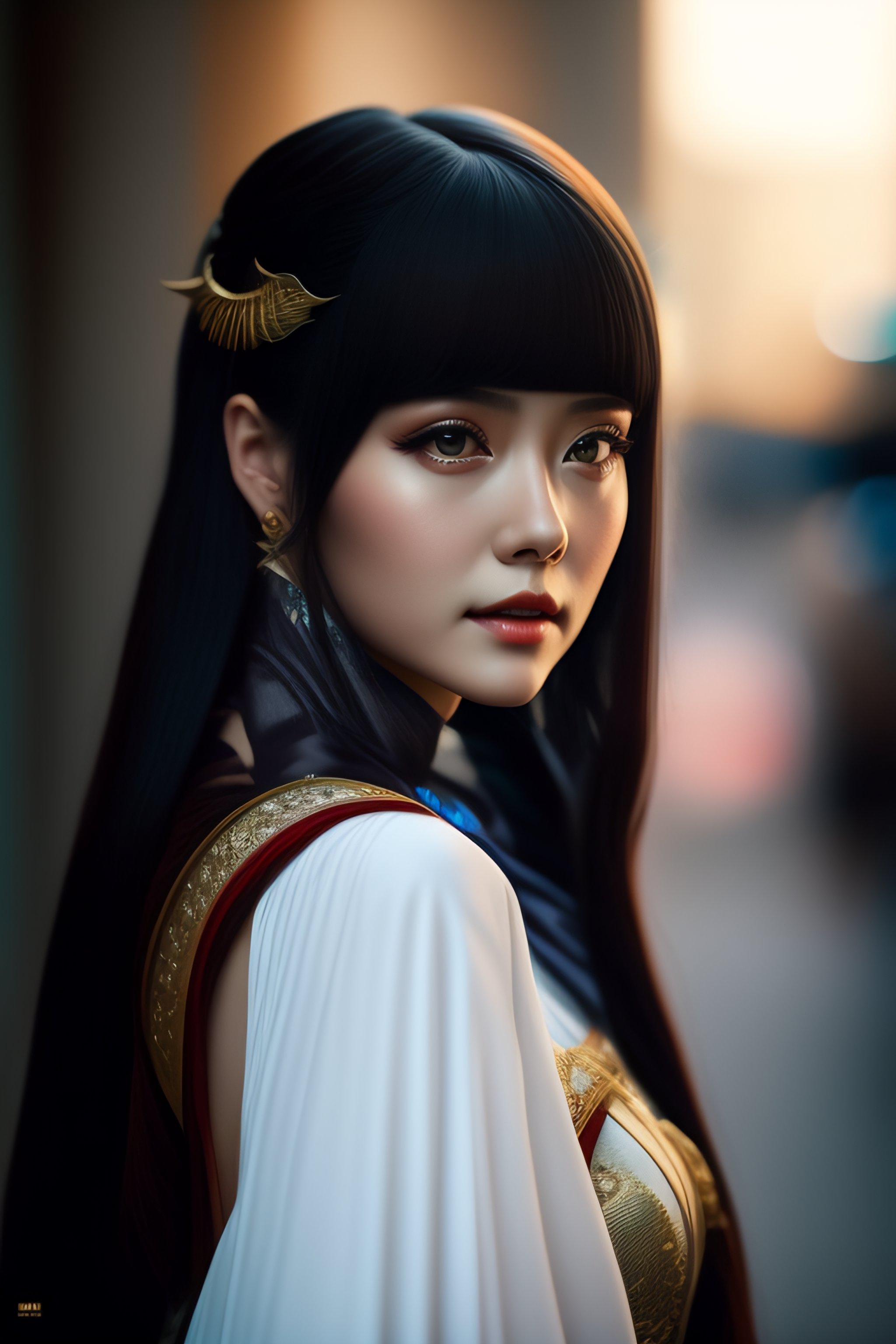 Lexica Photoreal Cosplay Cosplayer Kanna Hashimoto Cute Girl