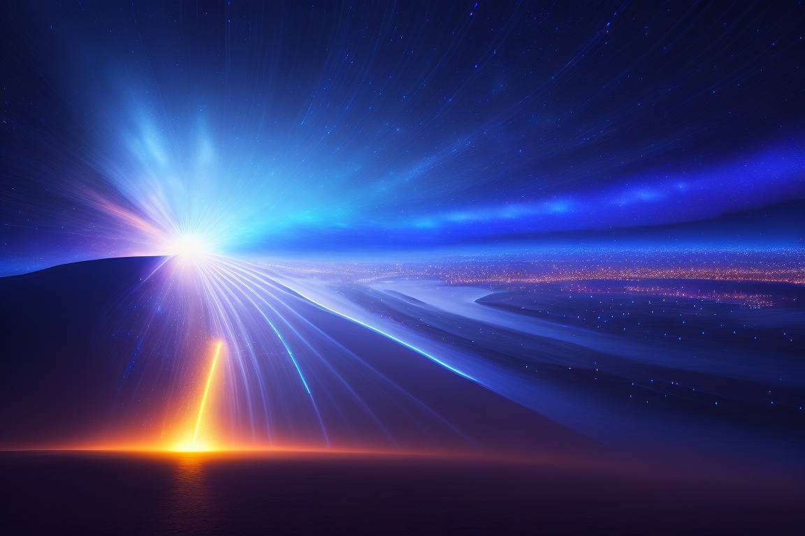 Lexica - Digital lights coming out from map of India , blue light rays ...