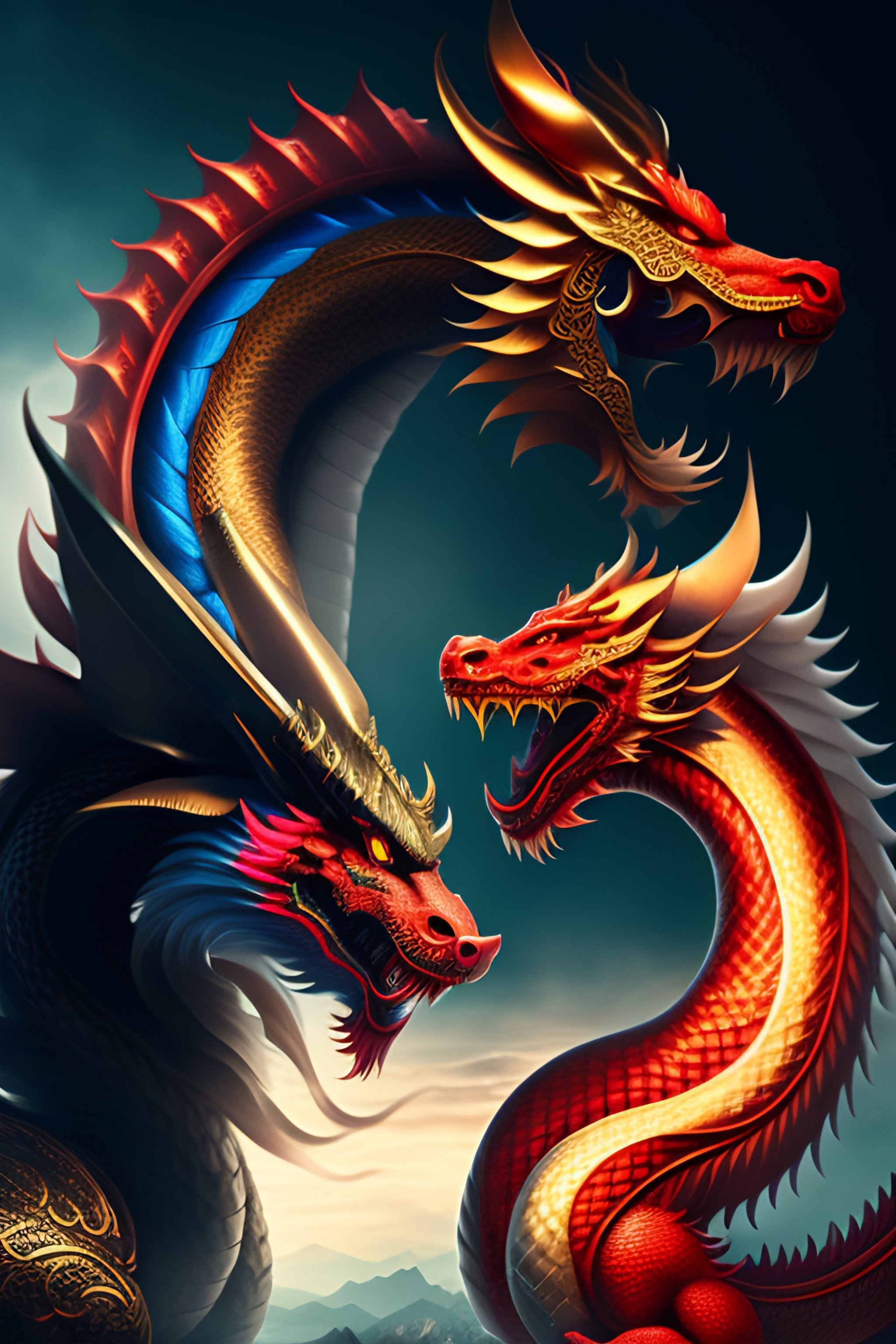 Lexica - Chinese dragon vs Medieval dragon