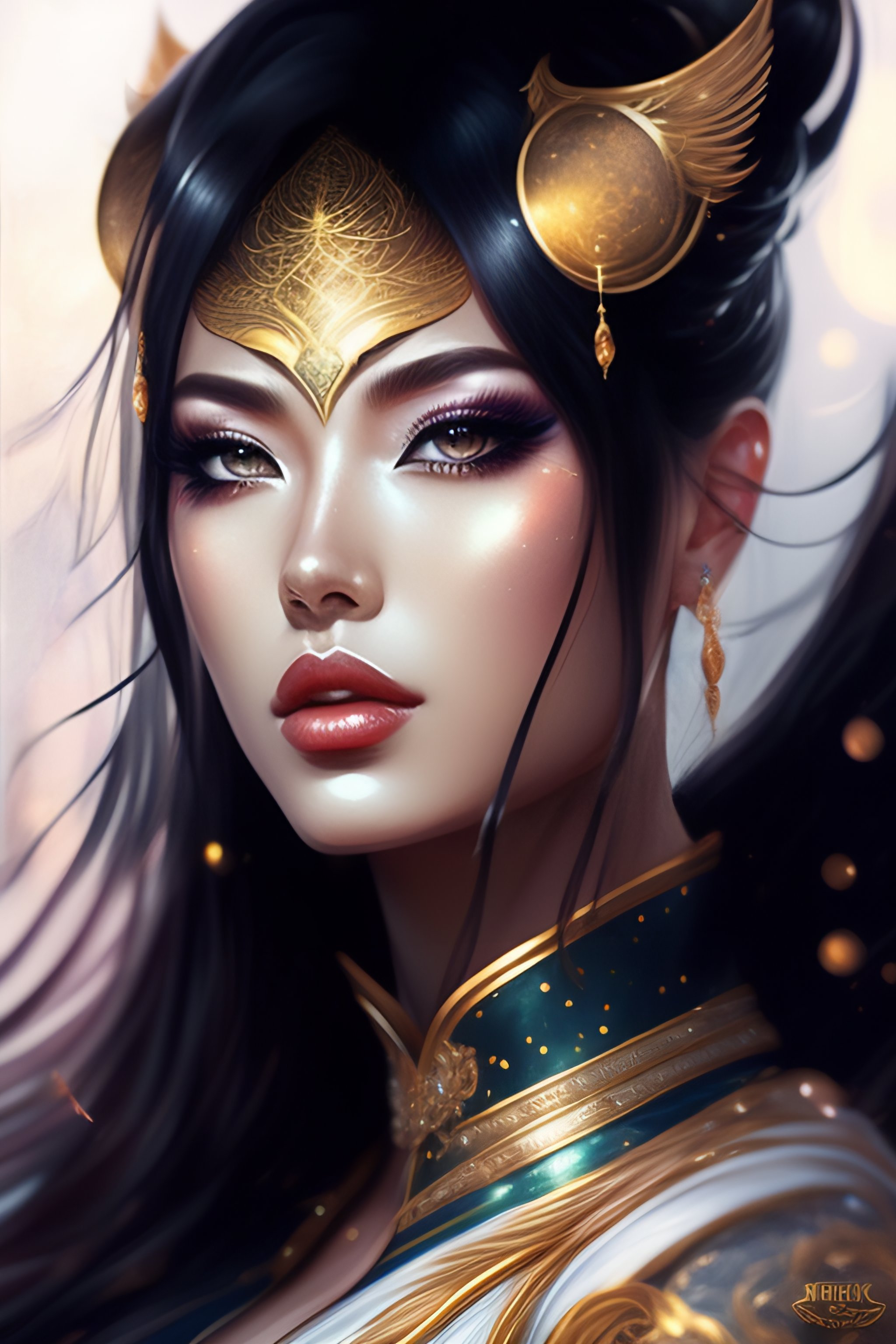 Lexica - Portrait of sailor moon, fantasy, intricate, elegant, digital ...