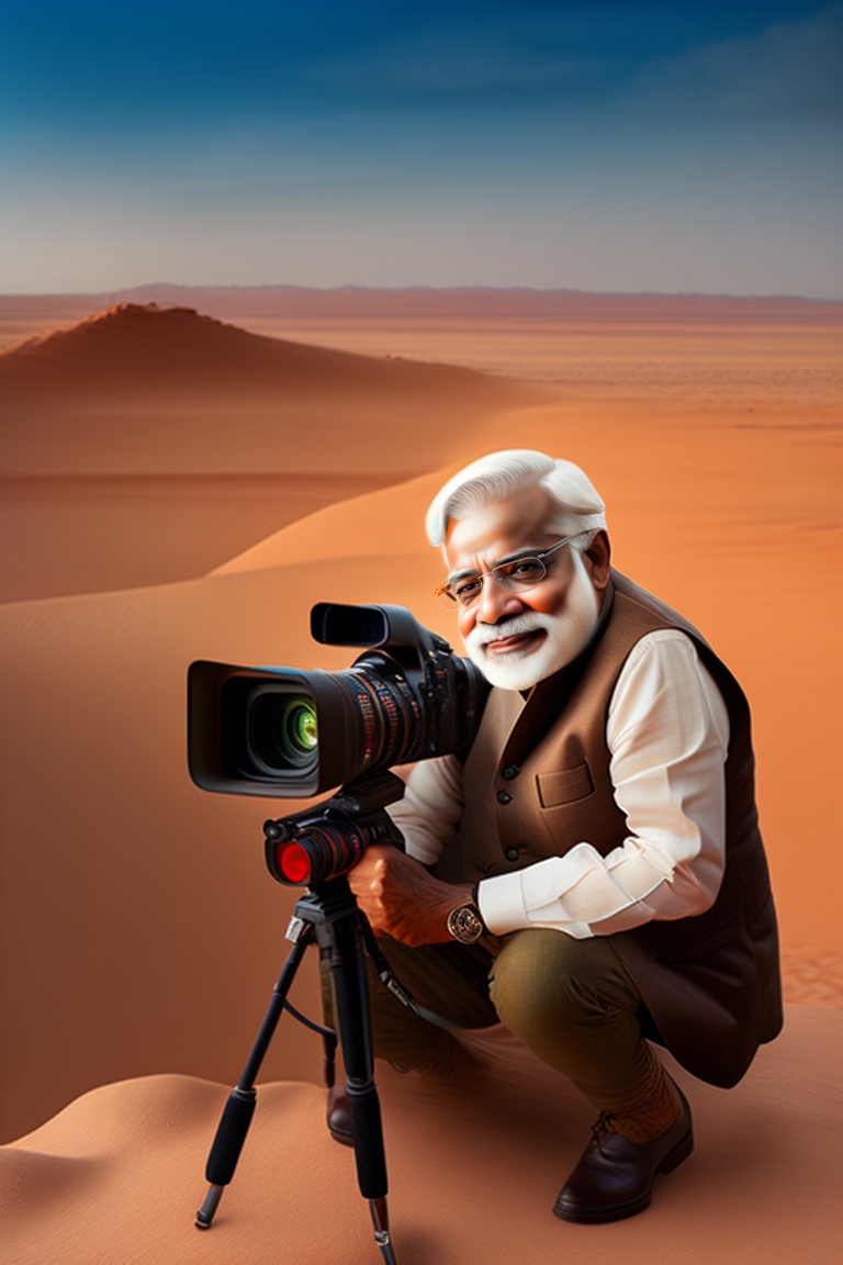 Lexica - Photographer narendra modi,realistic