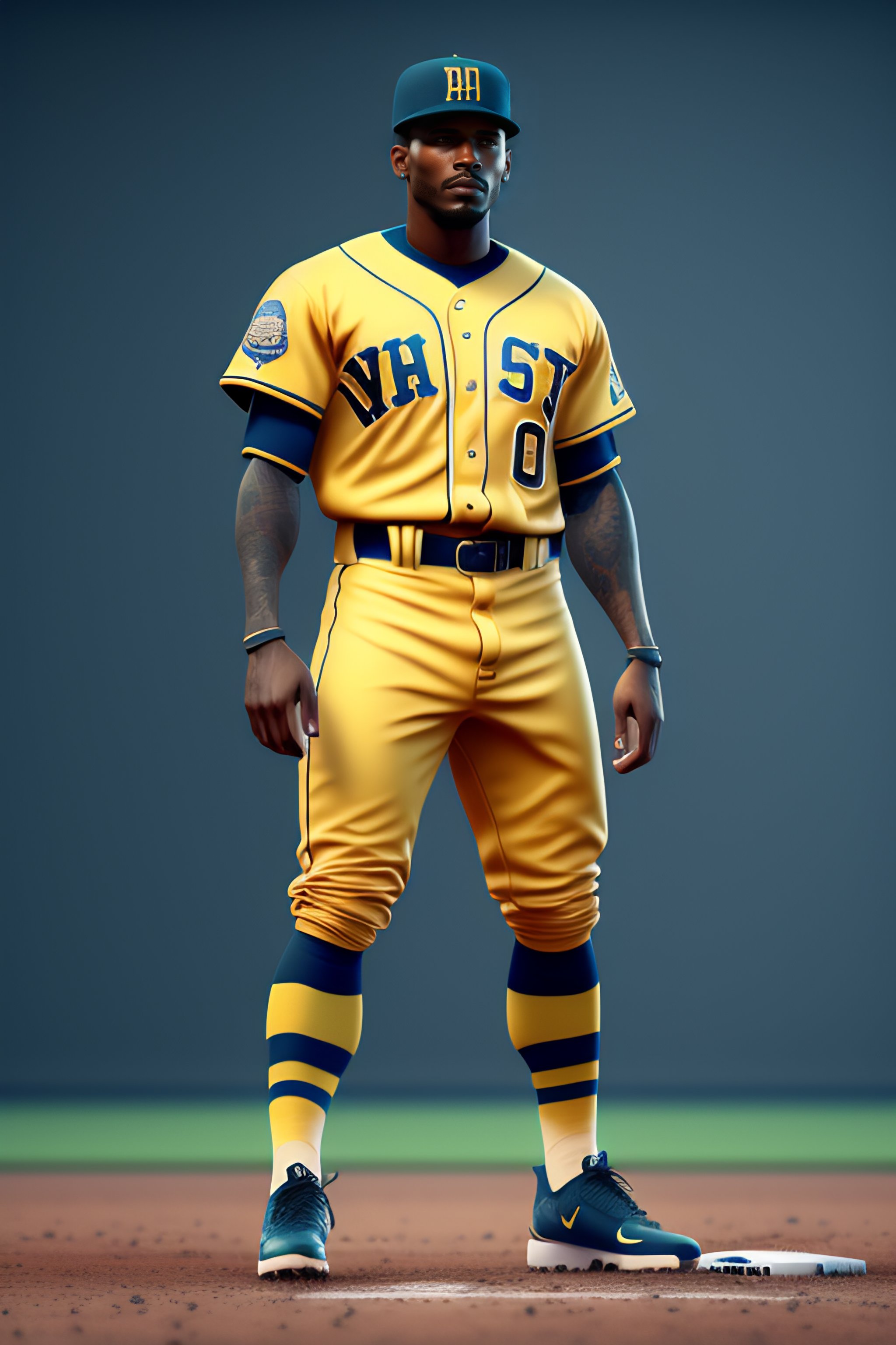 baseball uniform mockup