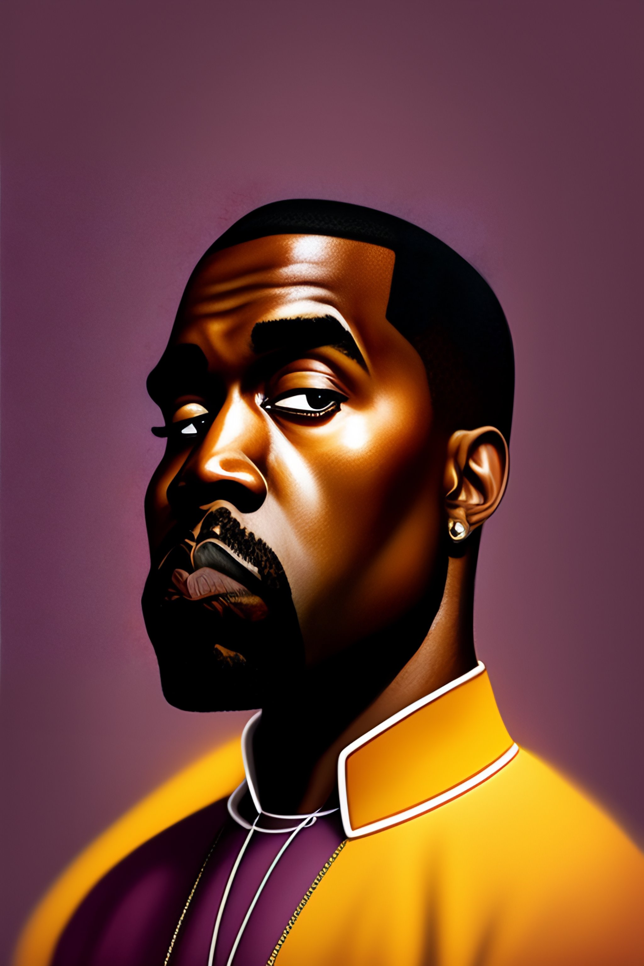 Lexica - Kanye west caricature