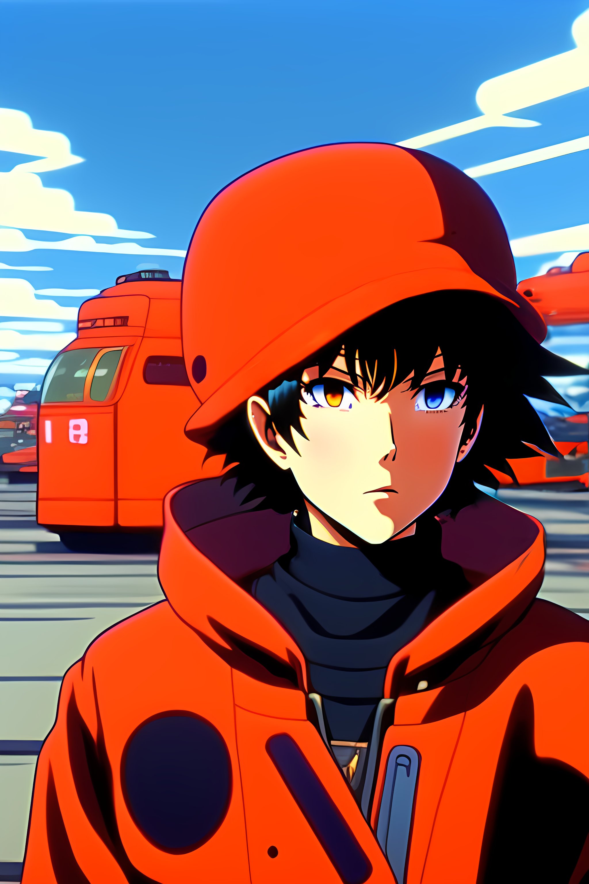 Lexica - Vintage anime screenshot from Akira, 90’s anime aesthetic. A ...