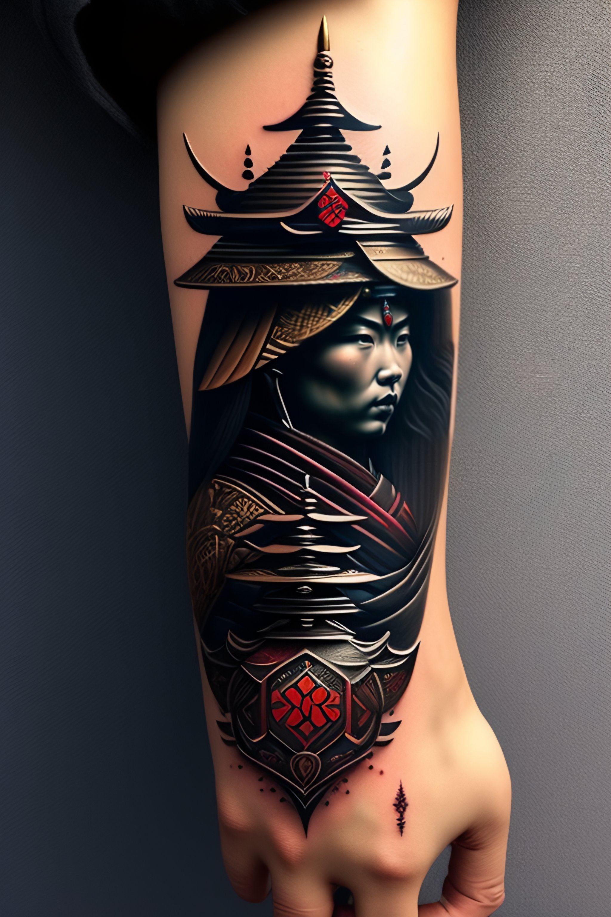 samurai tattoos