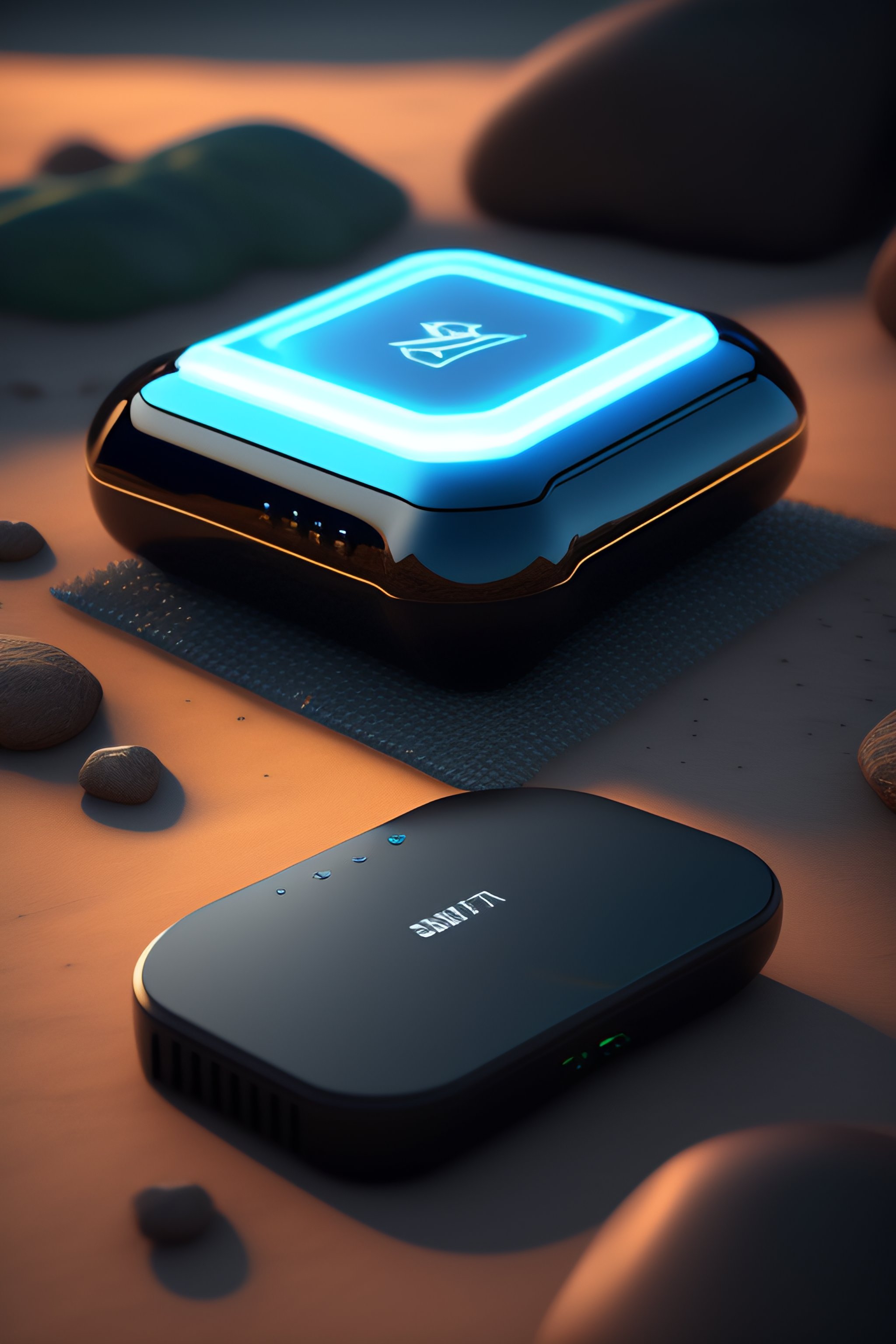 Lexica - Game console made of water, organic, photorealistic ...