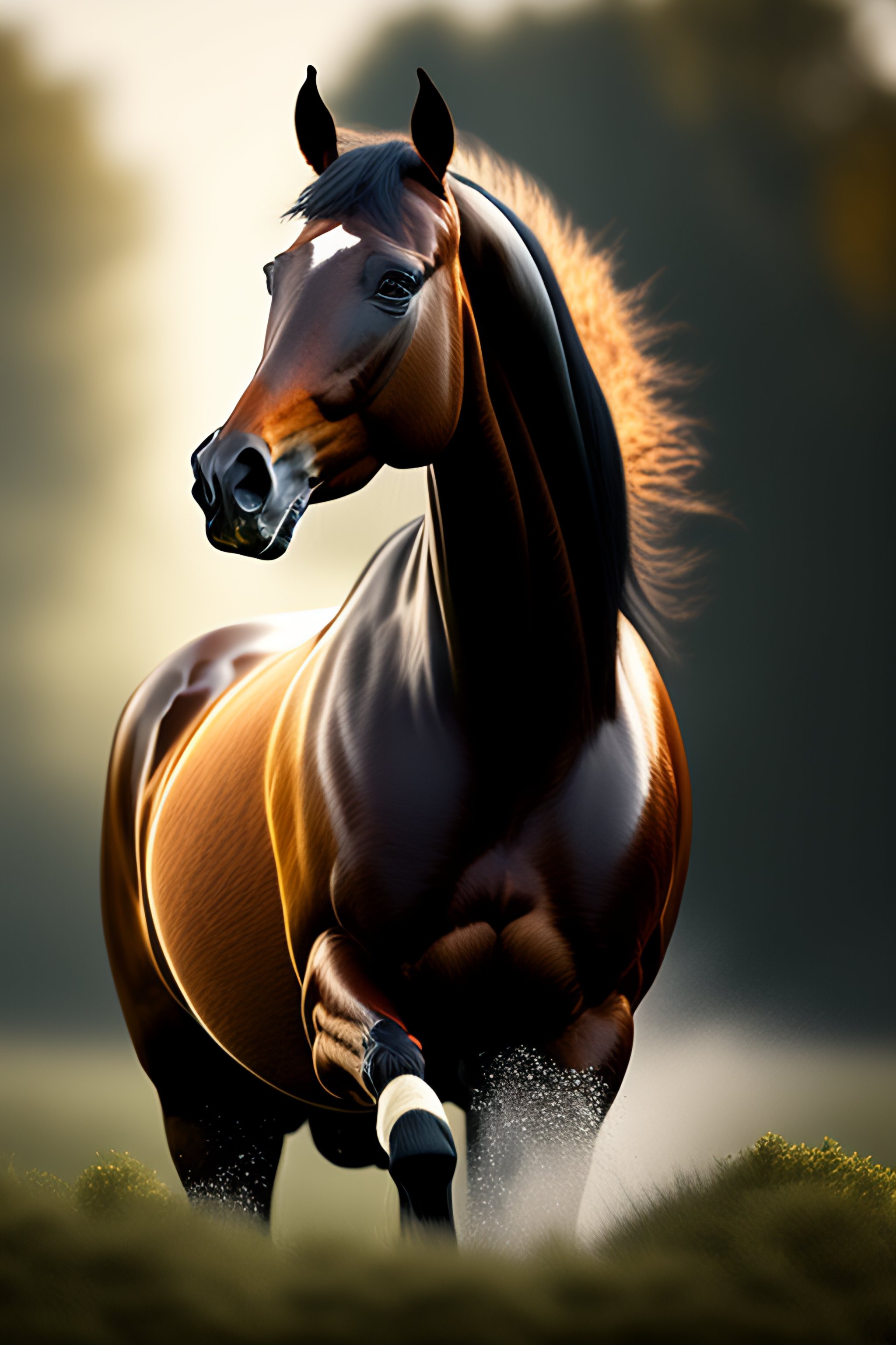 awesome lady horse wallpaper