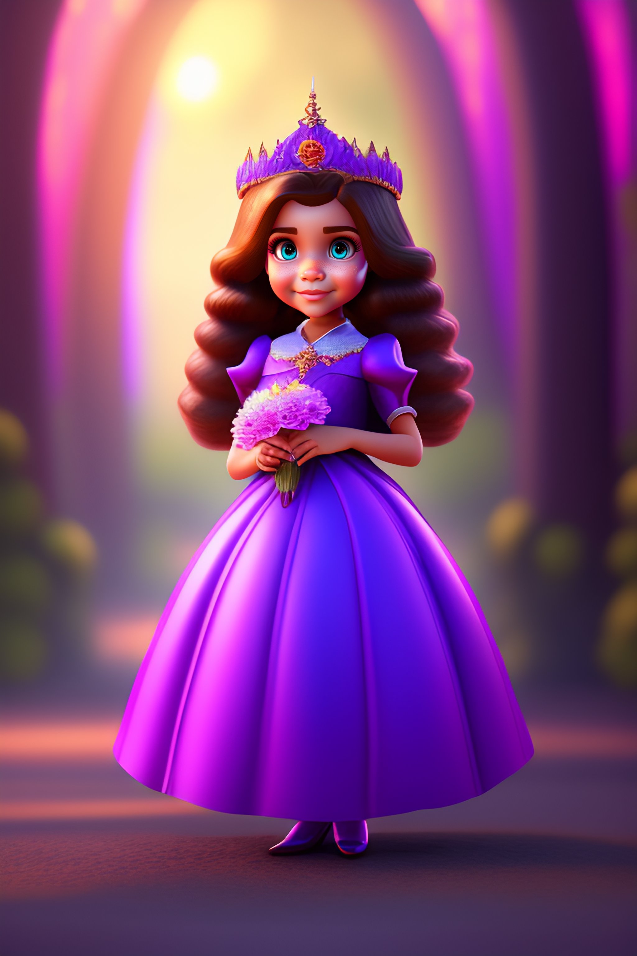 cute cartoon disney princess