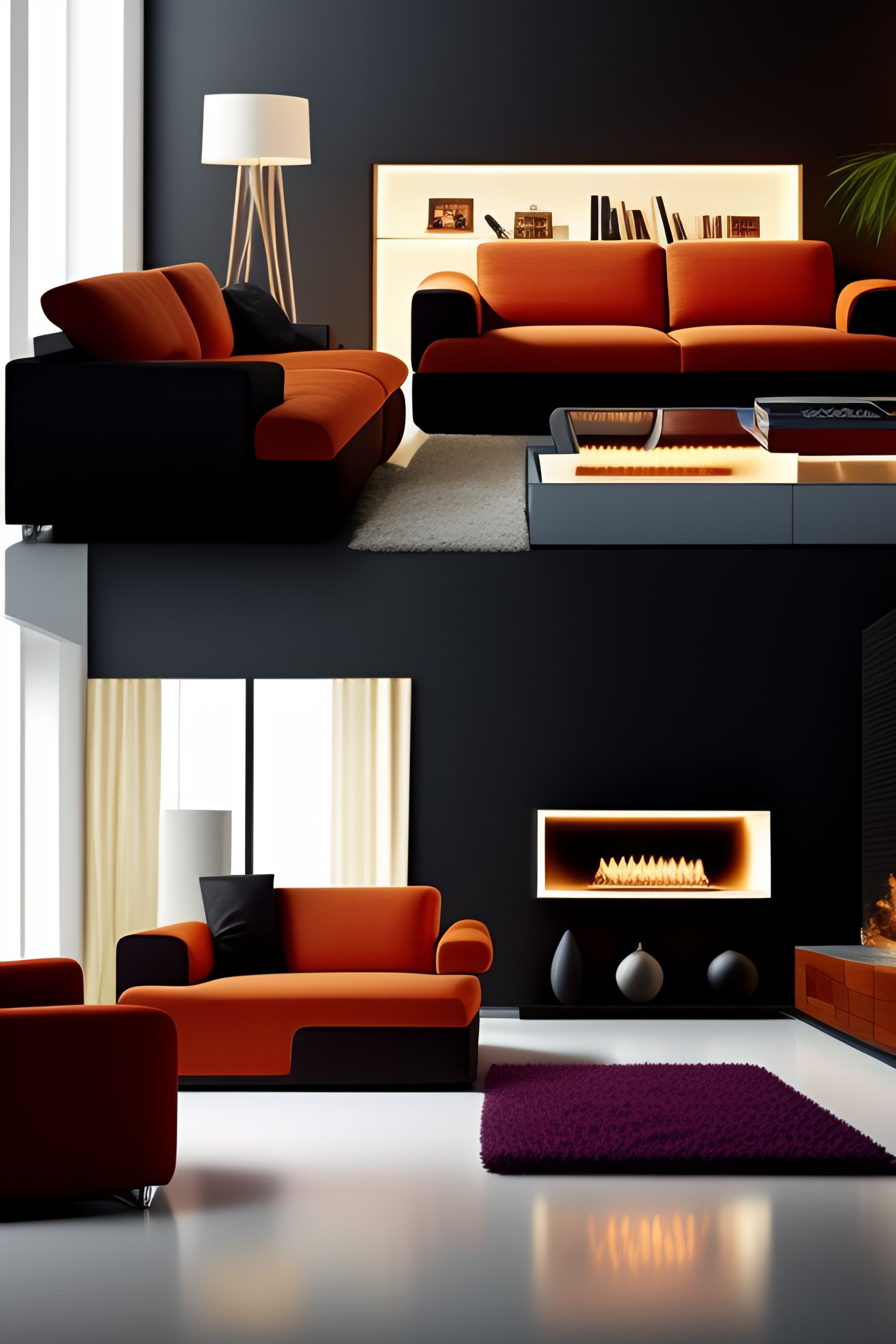 Lexica - Living room interior design