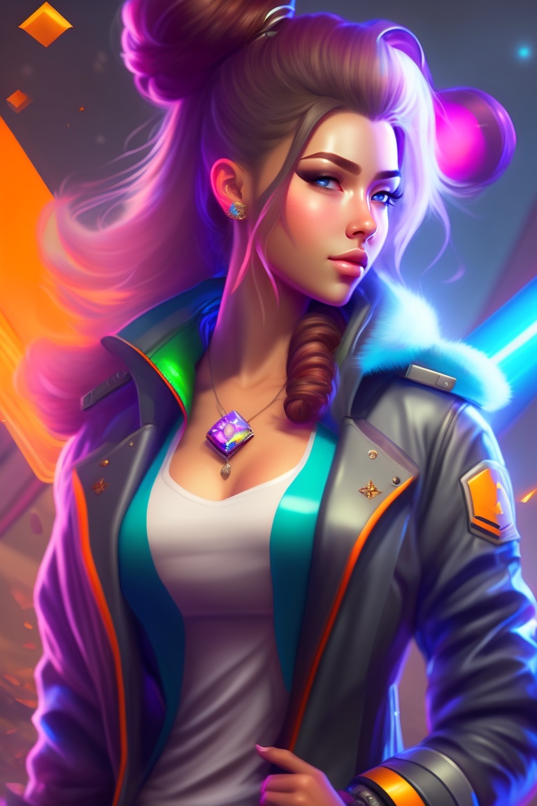 Lexica - A gamer girl / streamer, modern fashion, high details, 4k ...