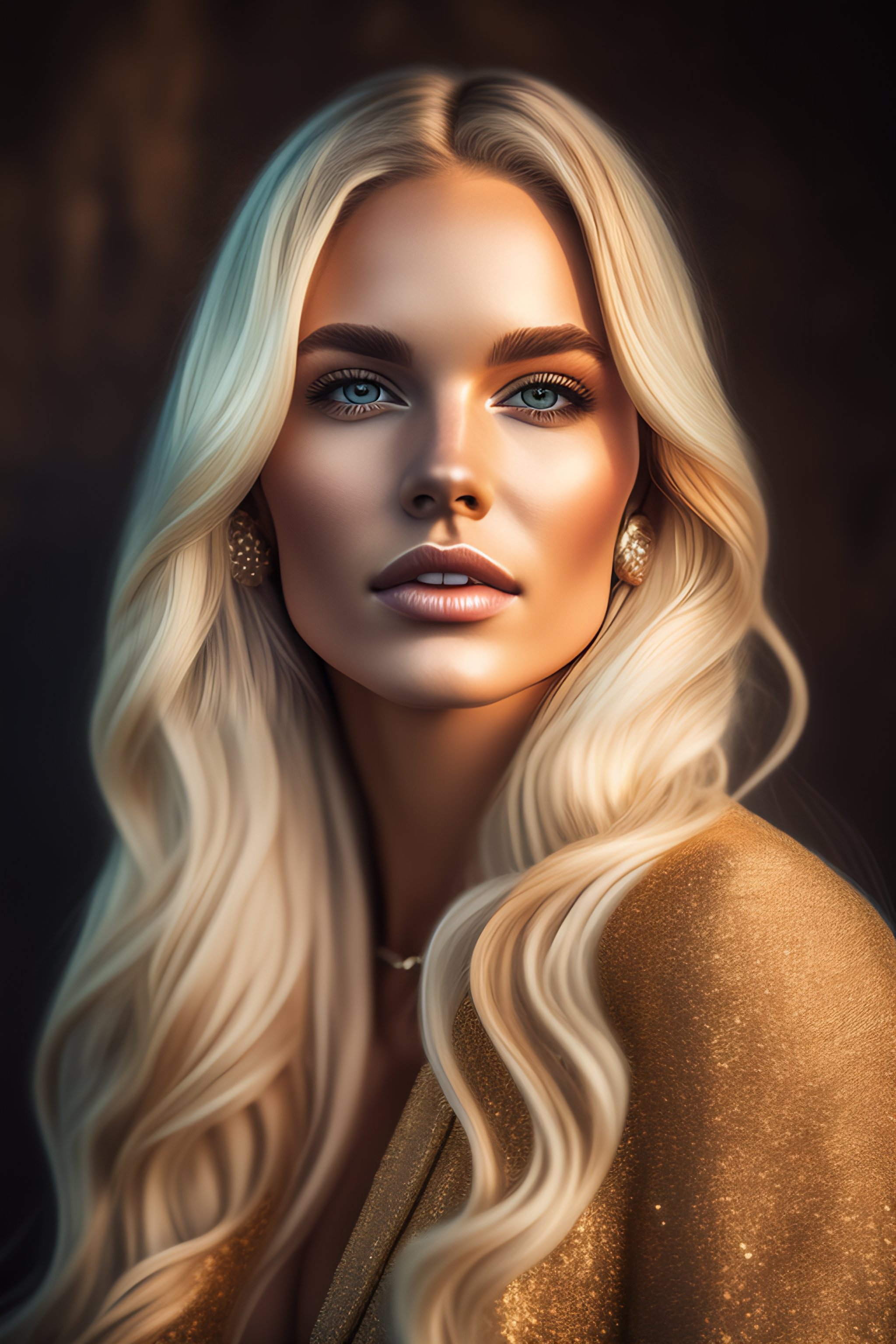 Lexica A Portrait Of A Beautiful Blonde Woman Fine Art Photography Soft Portrait Shot 8 K