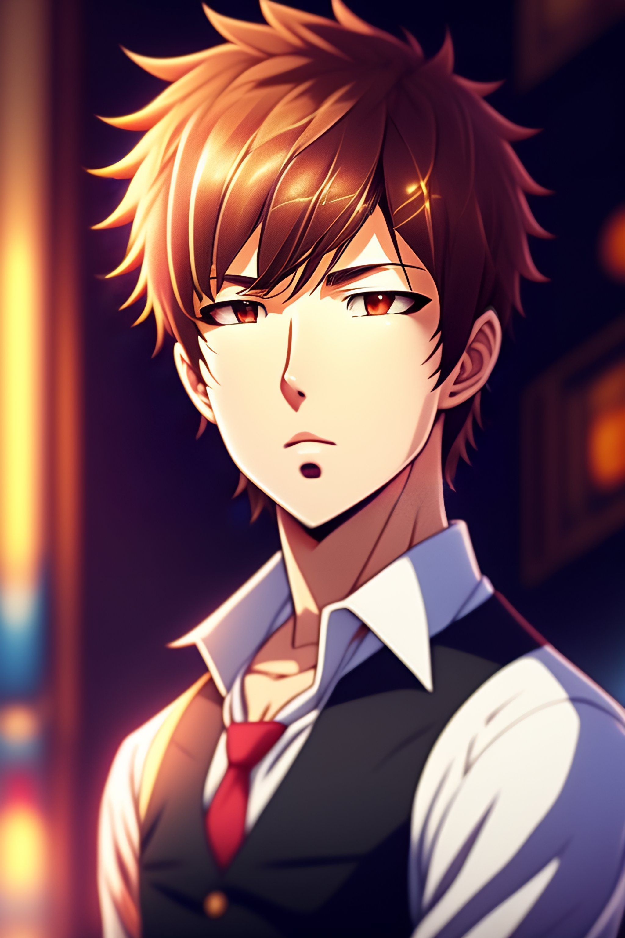 Lexica - Anime, handsome young man