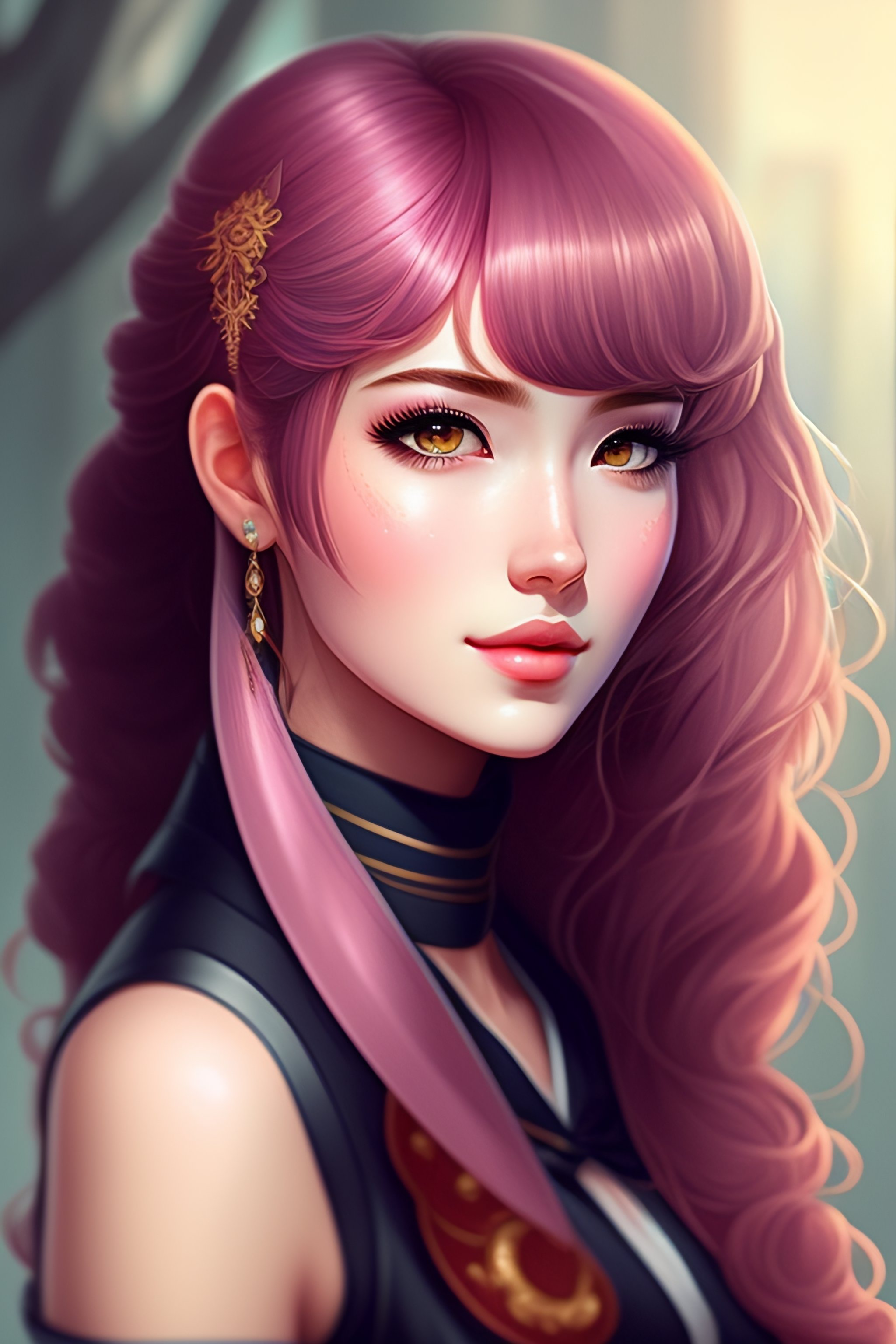 lexica-portrait-of-female-in-dgs-illustration-style-full-shot