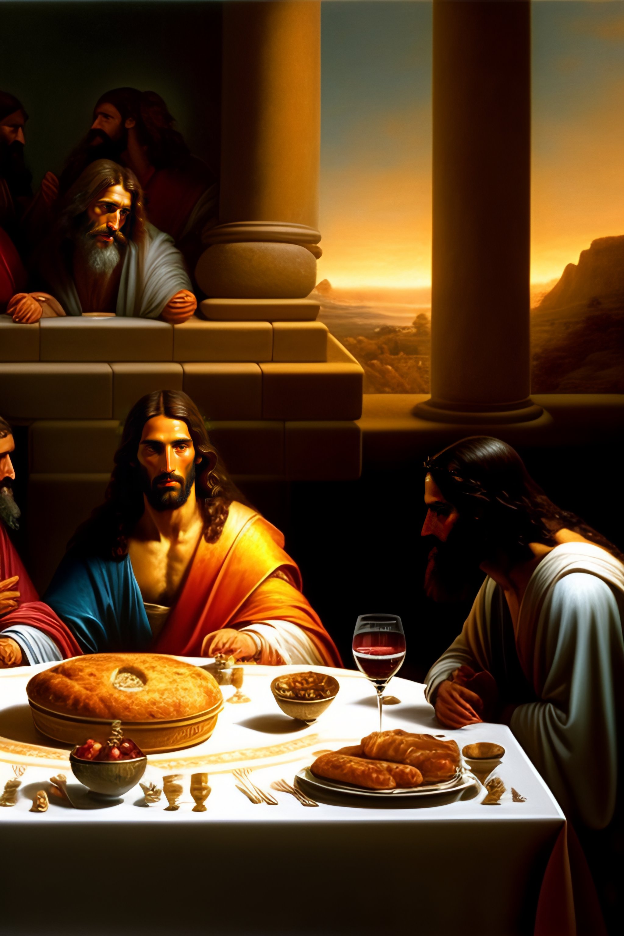 Lexica "The Last Supper depicts the moment when Jesus shared his