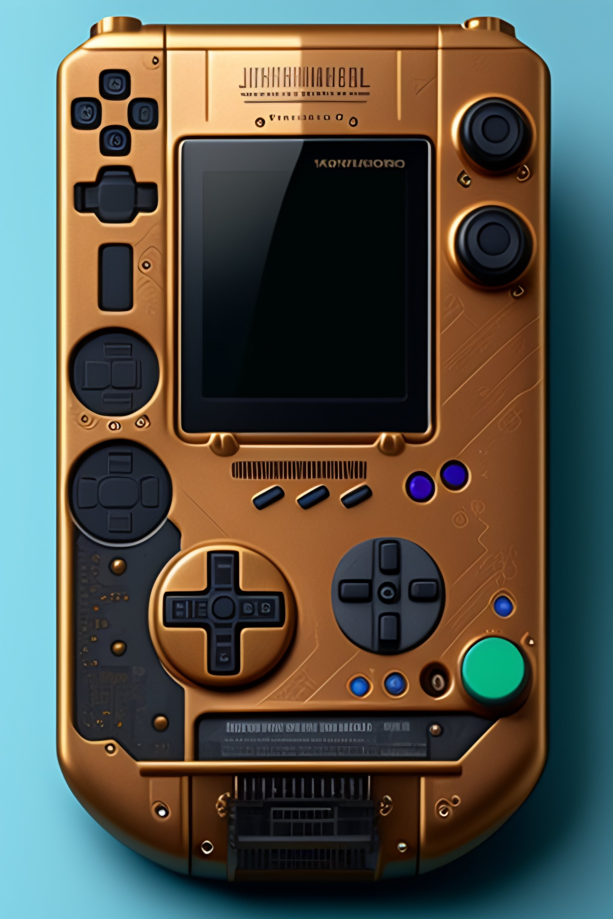 Lexica - An extremely complex and advanced steampunk gameboy