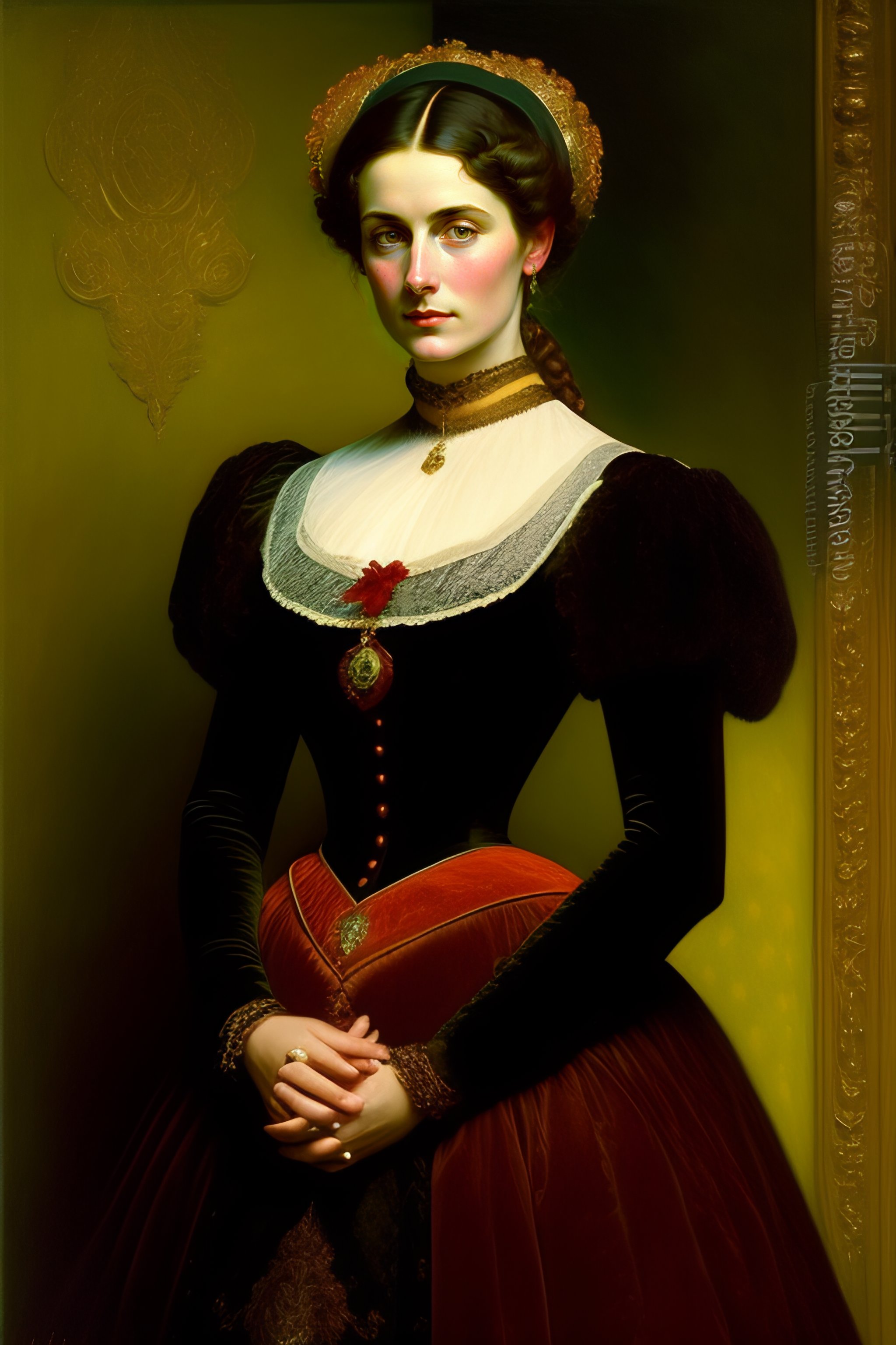 Victorian Woman Portrait