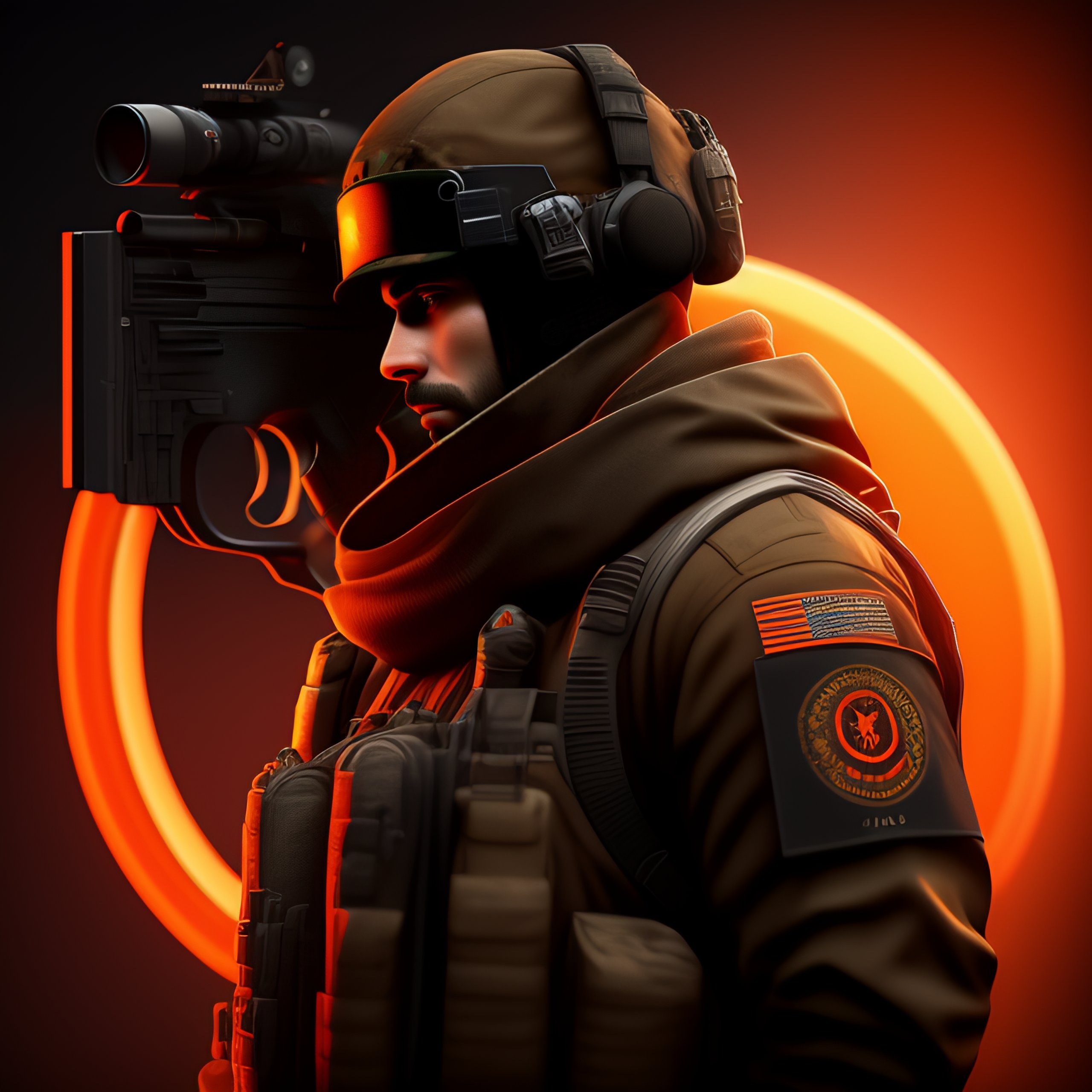 Lexica - CS-GO deluxe anti-terrorist player, symbols, hollographic ...