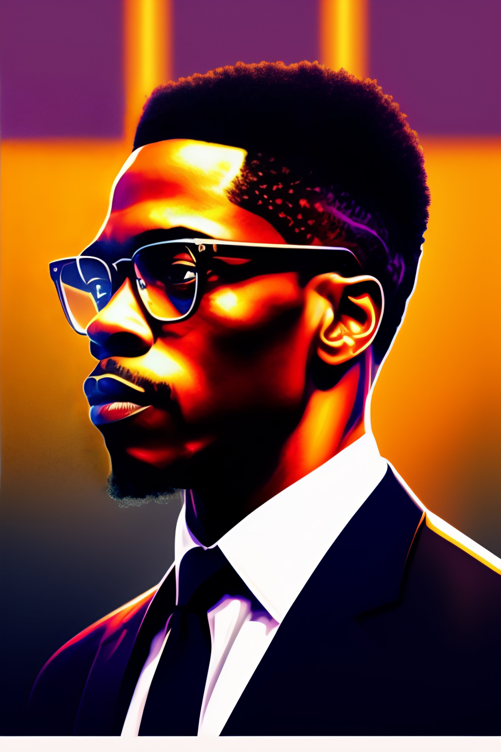Lexica - Malcolm x, vector design