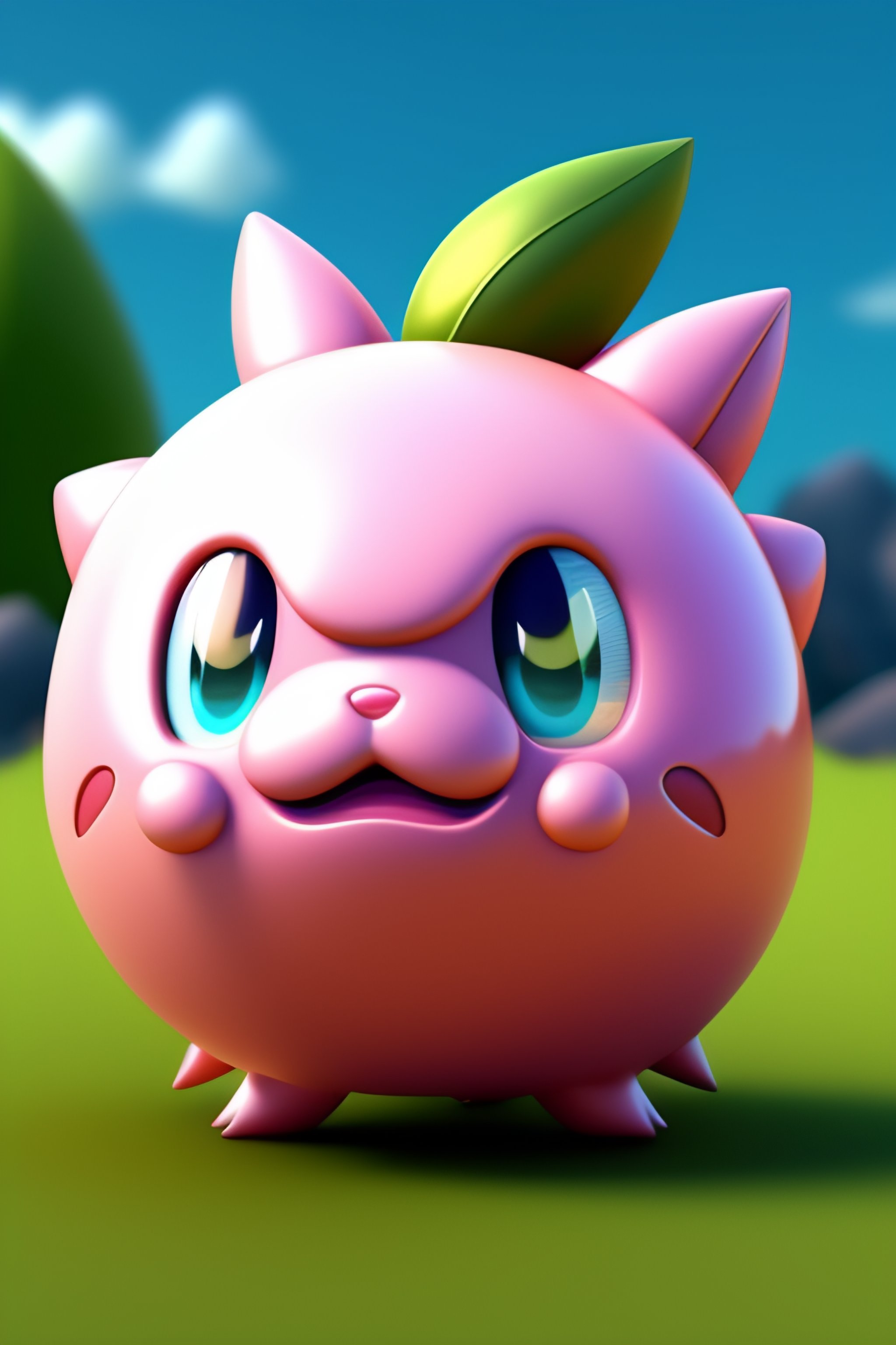 Lexica - Jigglypuff in a pokemon world