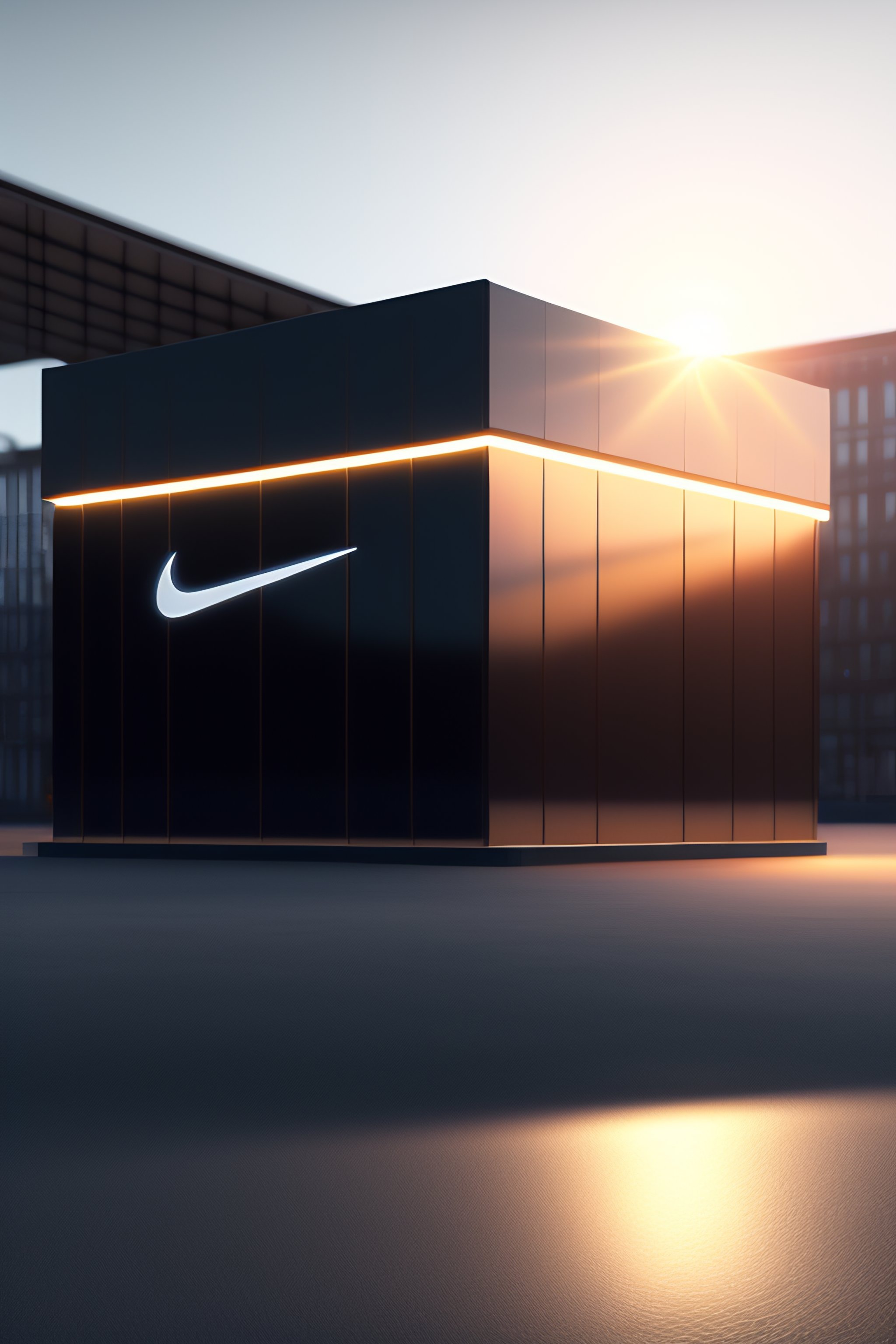 Nike store outlet logo