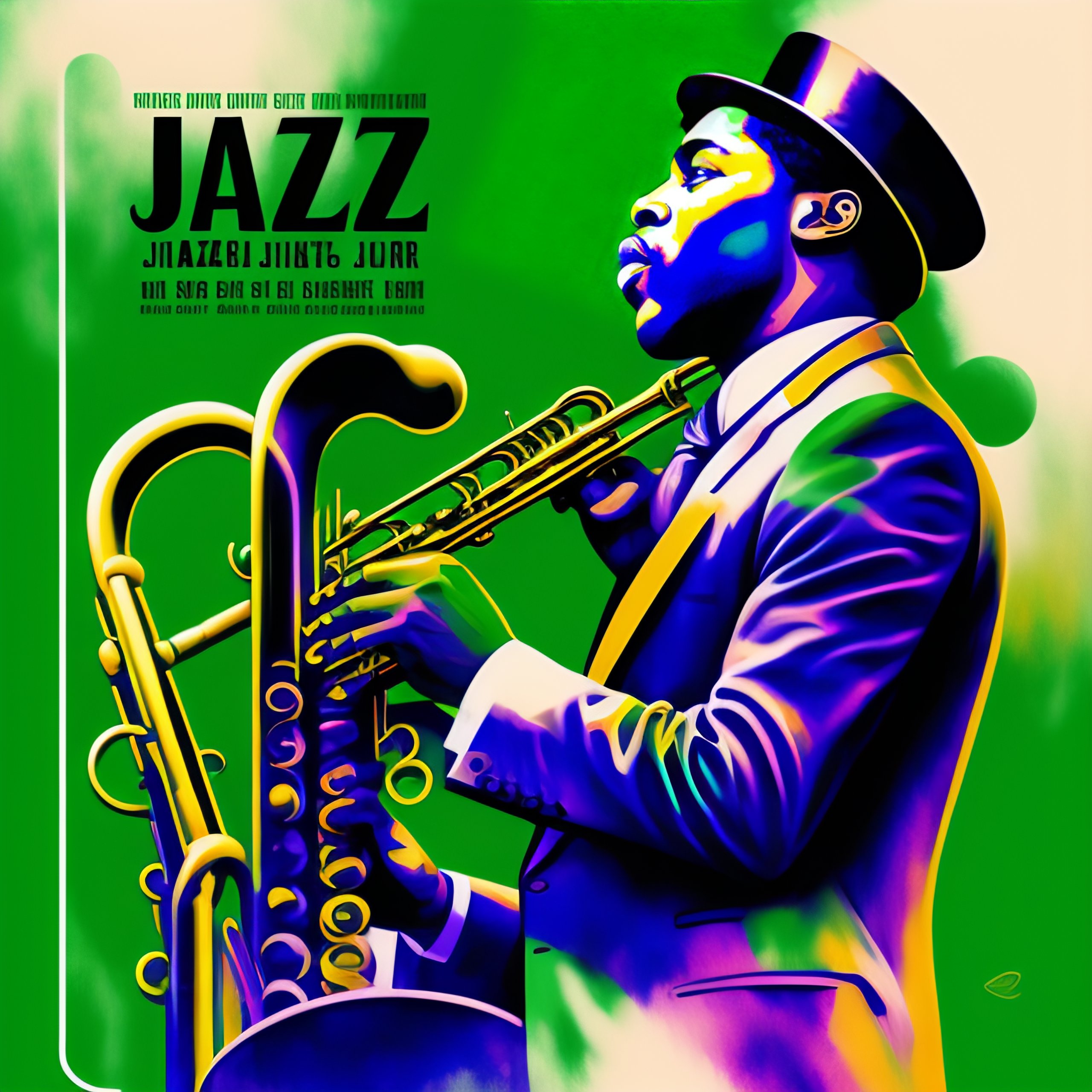 cool jazz poster