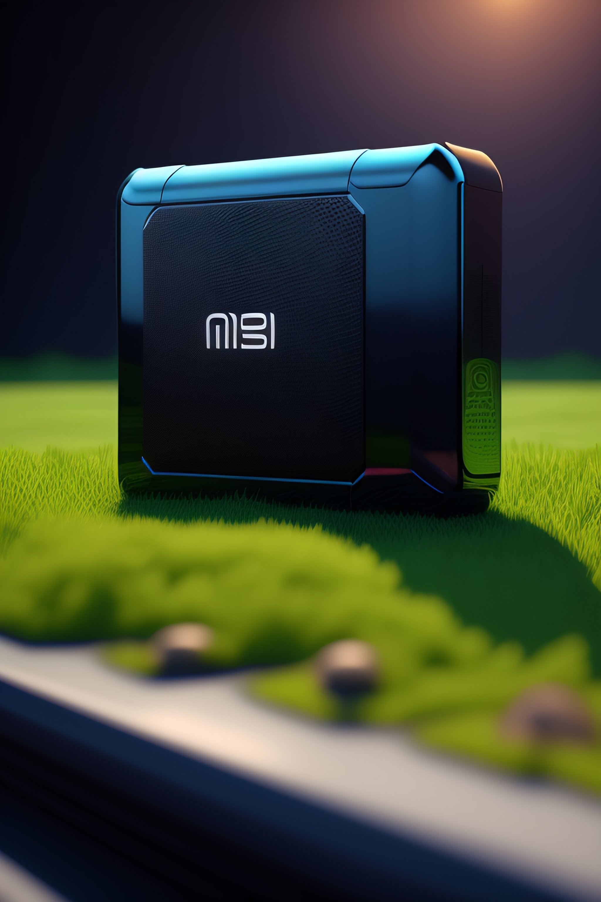 Lexica - Game console made of water, organic, grass, vegetation ...